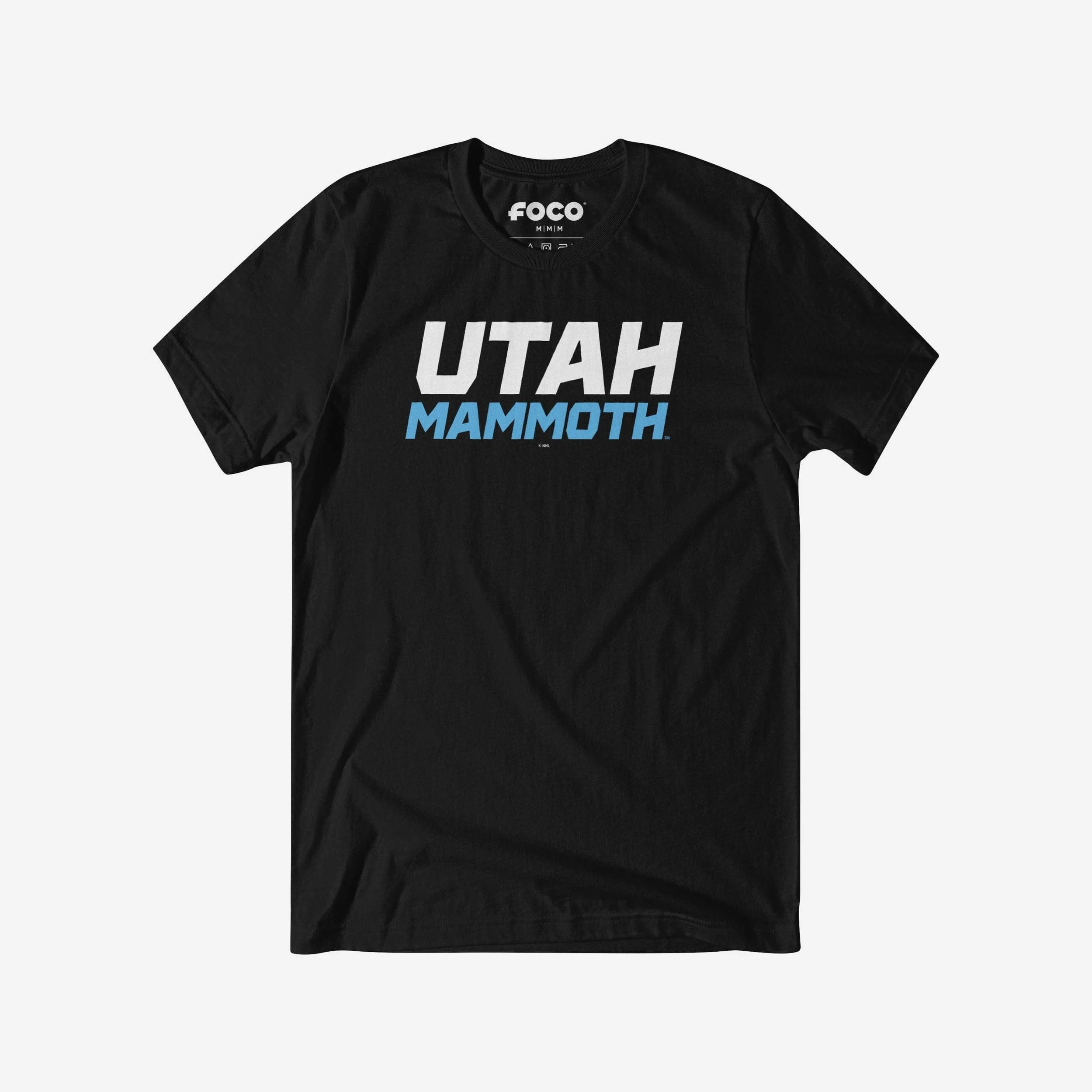 Utah Mammoth Wordmark Logo T-Shirt - Image 4