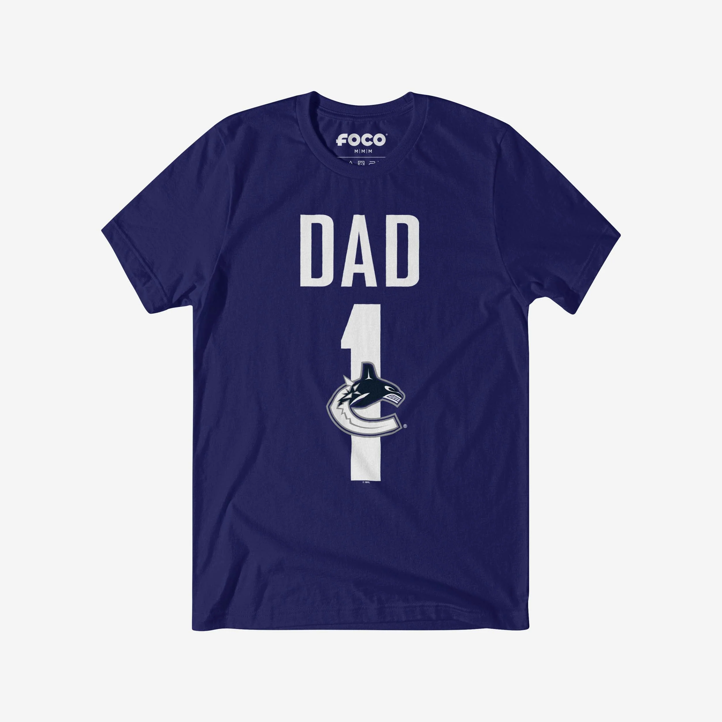 Vancouver Canucks Number 1 Dad T-Shirt