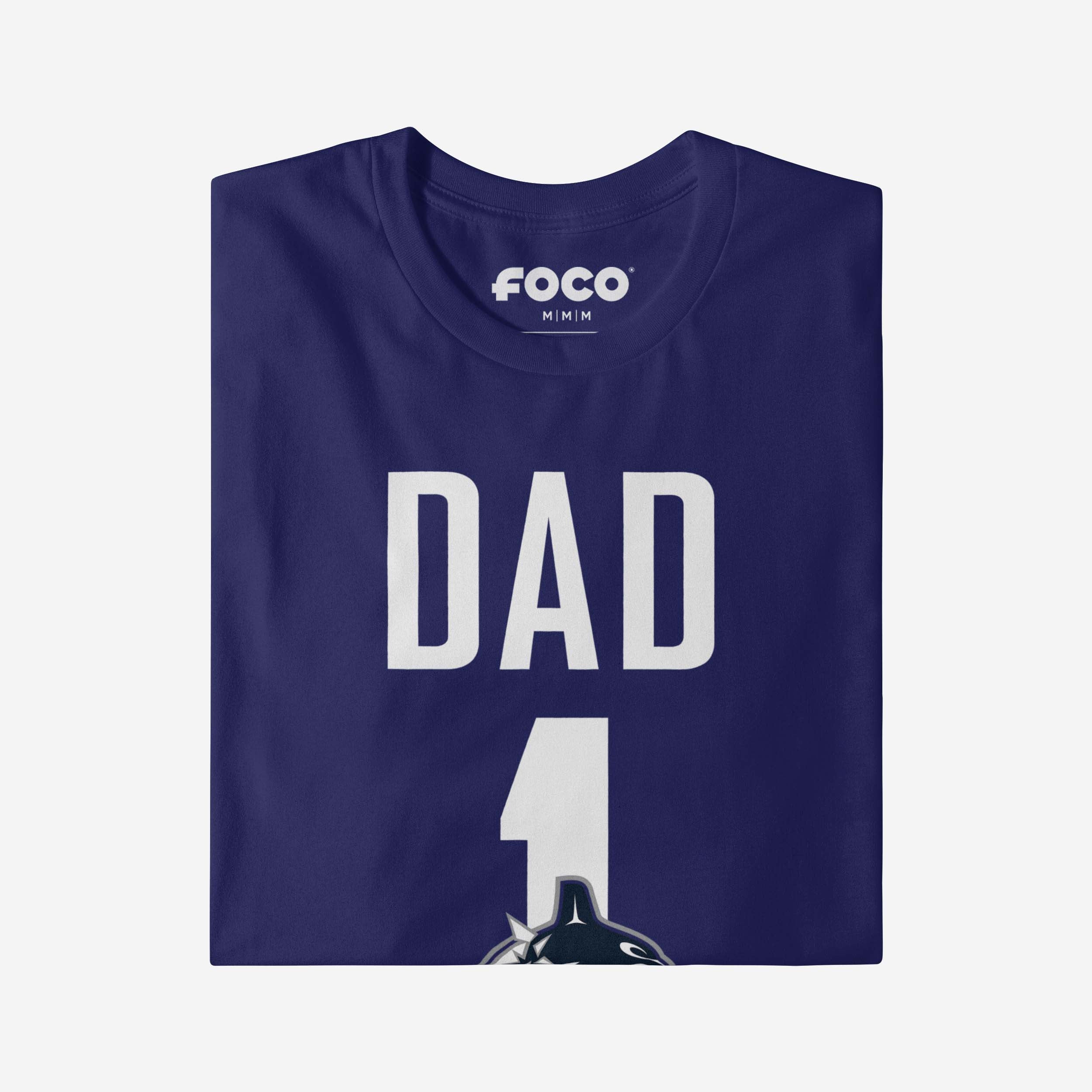 Vancouver Canucks Number 1 Dad T-Shirt - Image 3