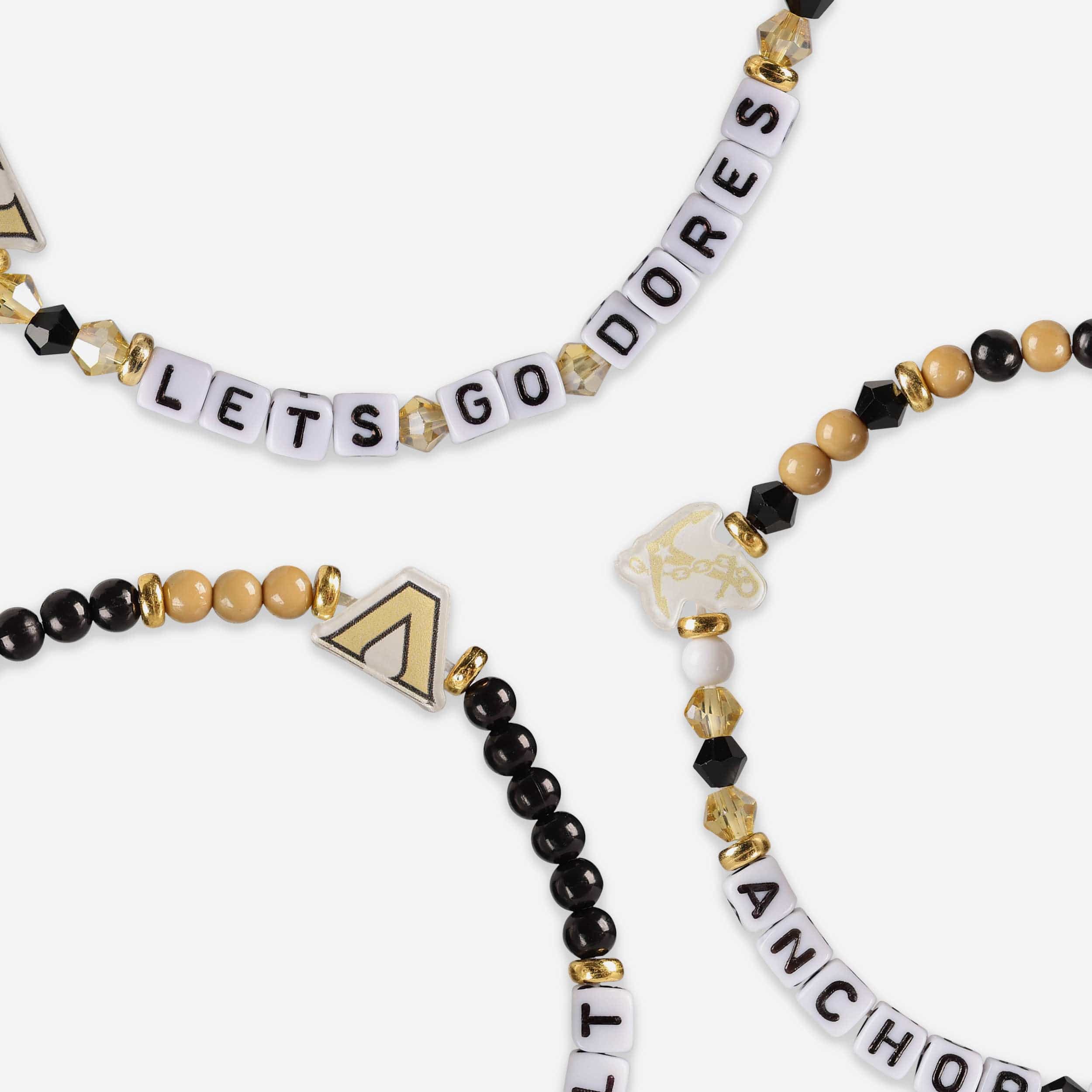 Vanderbilt Commodores 3 Pack Friendship Bracelet - Image 2