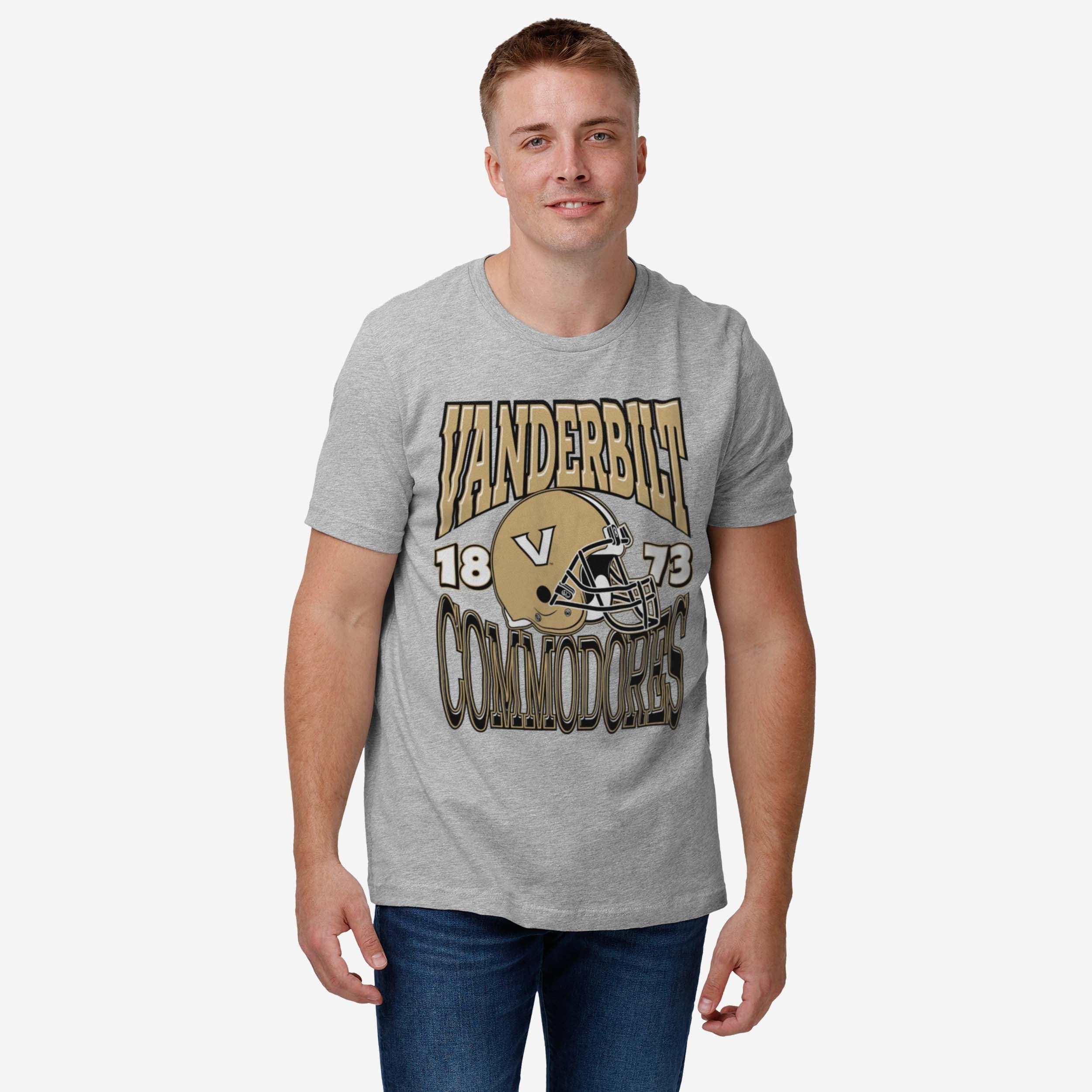 Vanderbilt Commodores Classic Team Helmet T-Shirt - Image 2