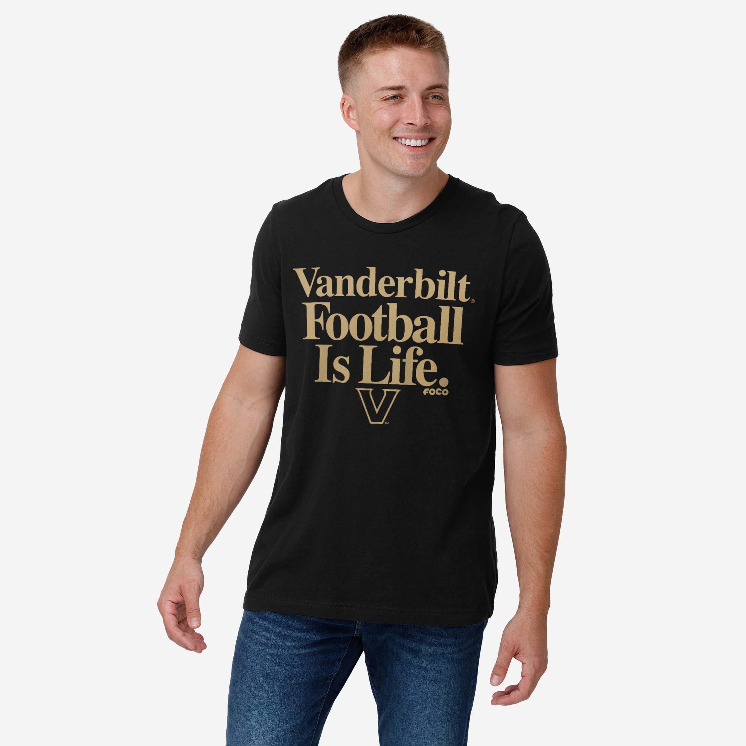 Vanderbilt Commodores Football is Life T-Shirt - Image 2