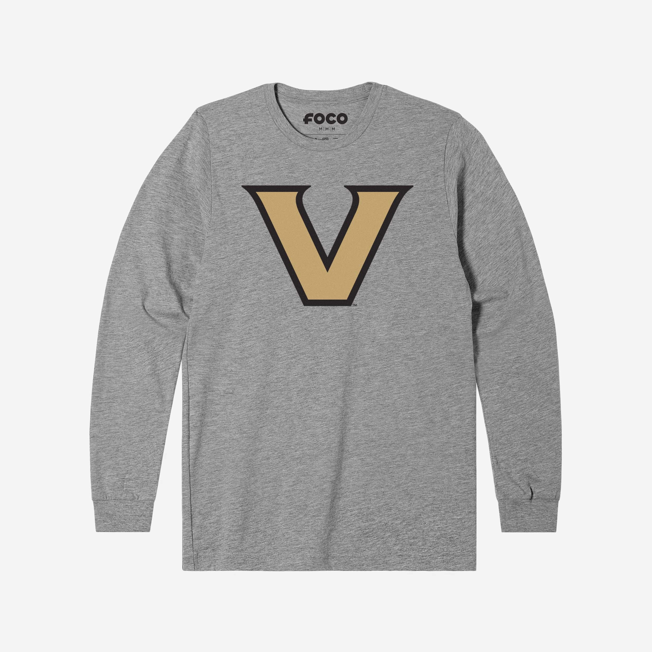 Vanderbilt Commodores Primary Logo Long Sleeve T-Shirt