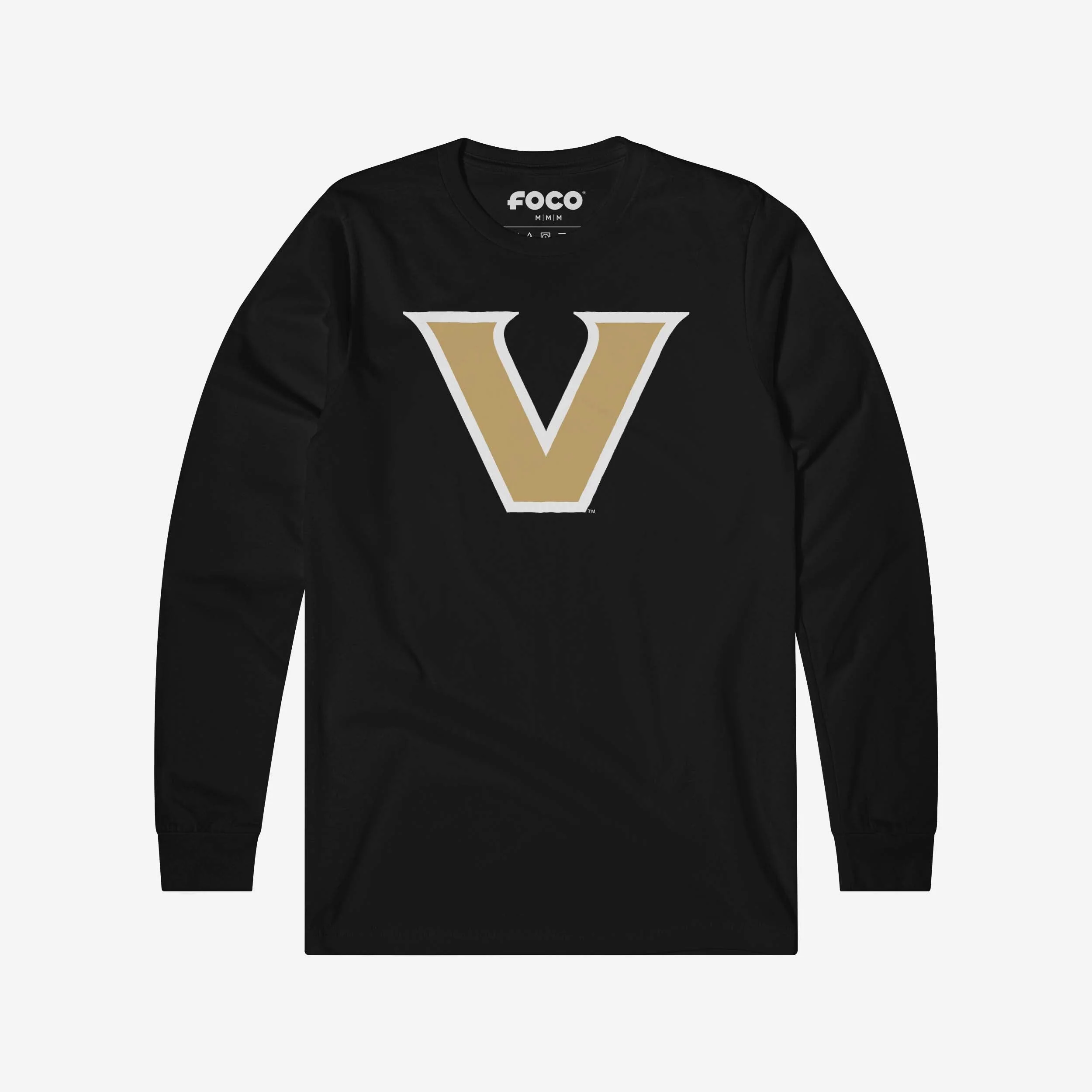 Vanderbilt Commodores Primary Logo Long Sleeve T-Shirt - Image 4