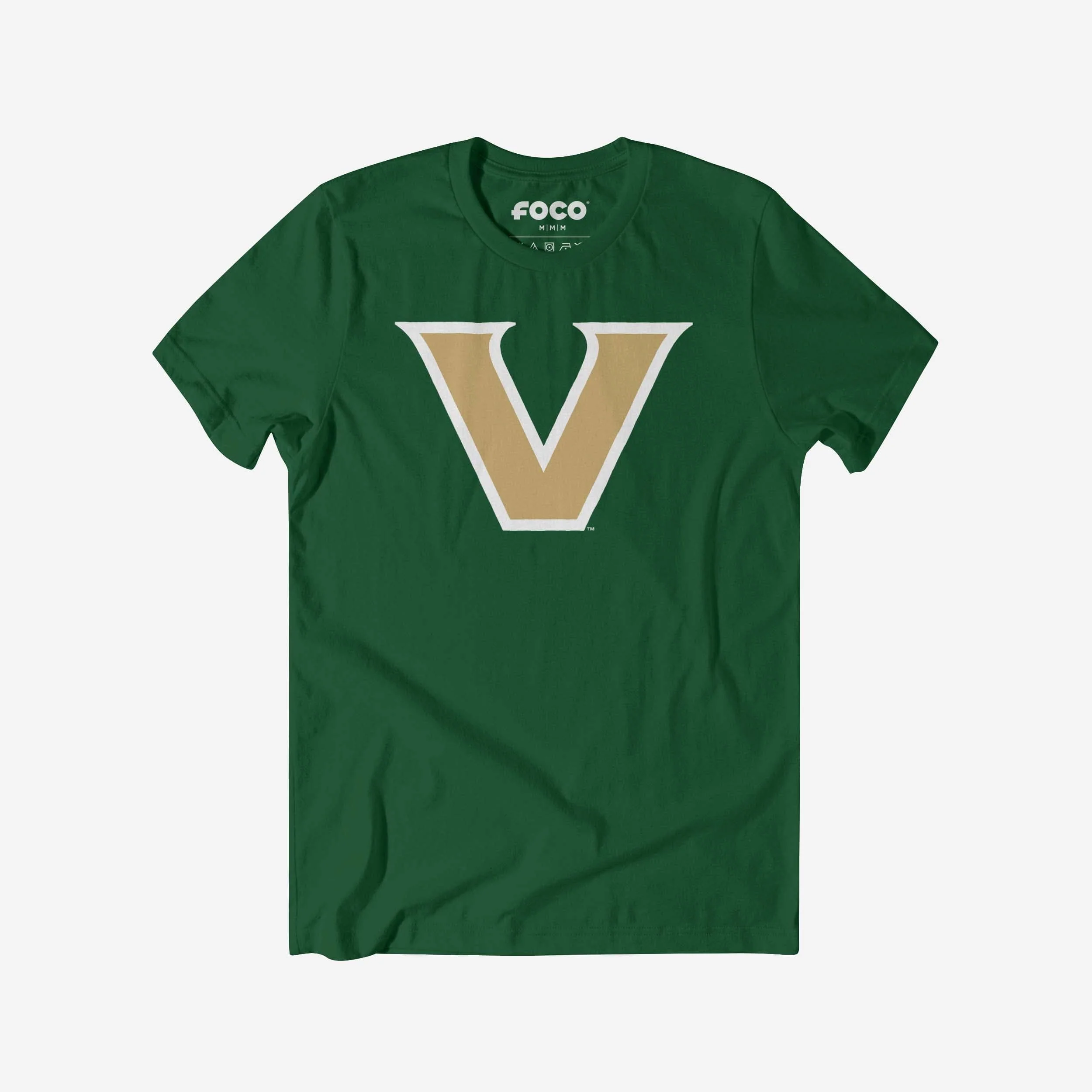 Vanderbilt Commodores White Logo T-Shirt