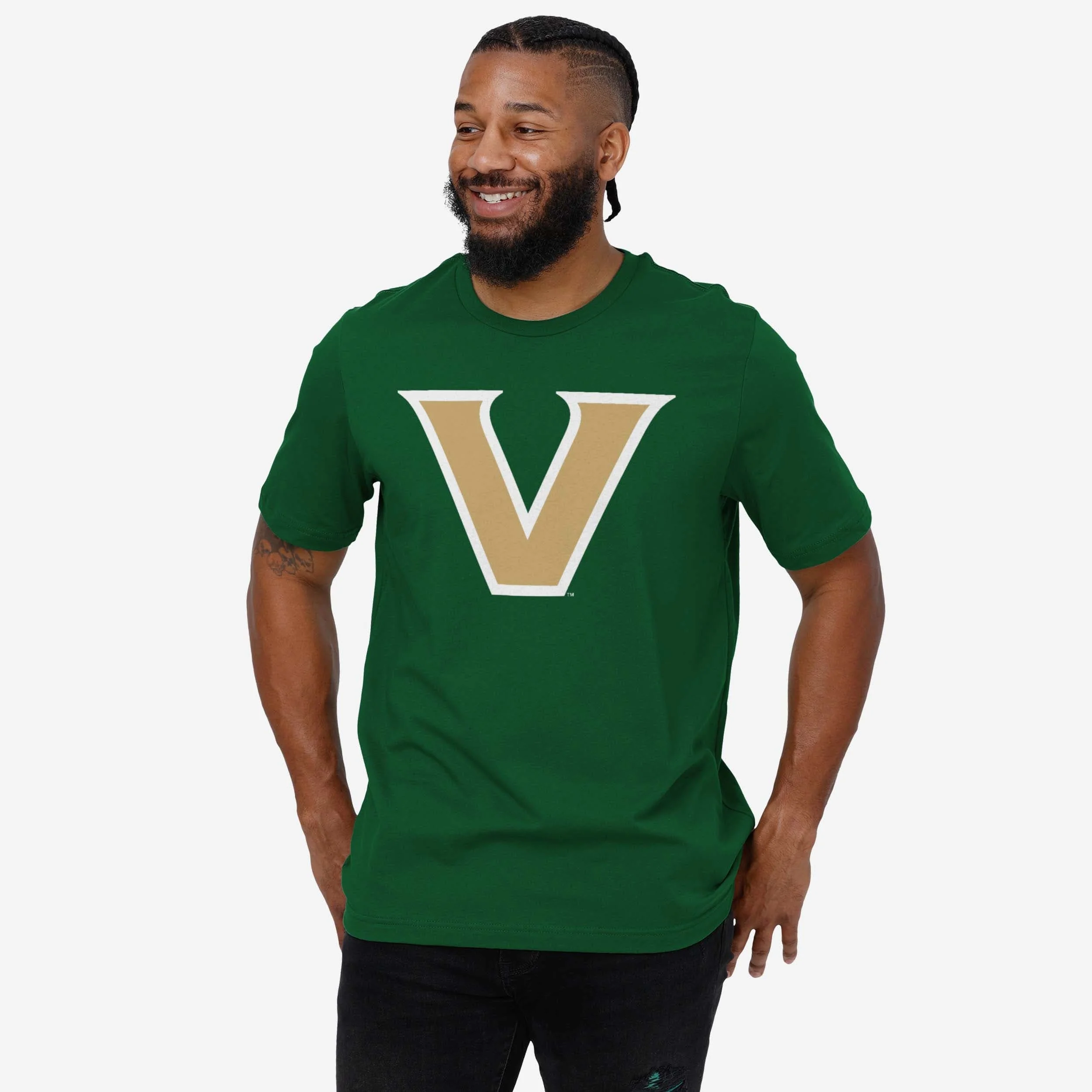 Vanderbilt Commodores White Logo T-Shirt - Image 2