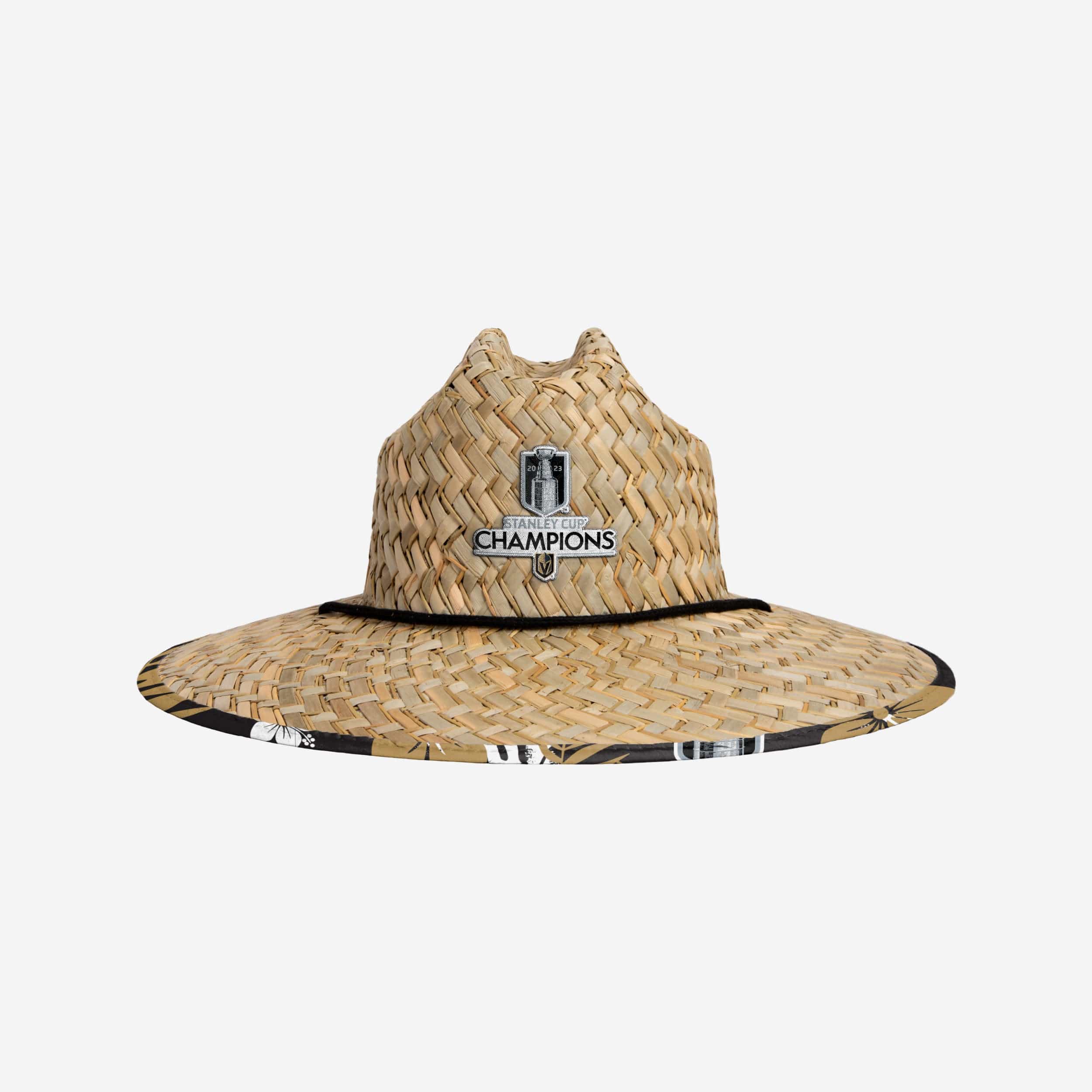 Vegas Golden Knights 2023 Stanley Cup Champions Straw Hat