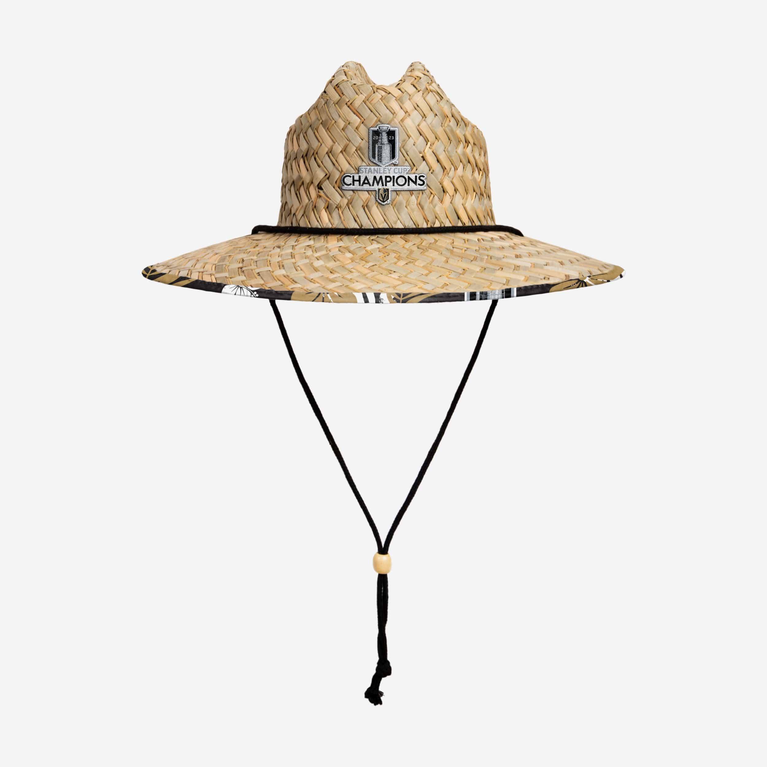 Vegas Golden Knights 2023 Stanley Cup Champions Straw Hat - Image 5