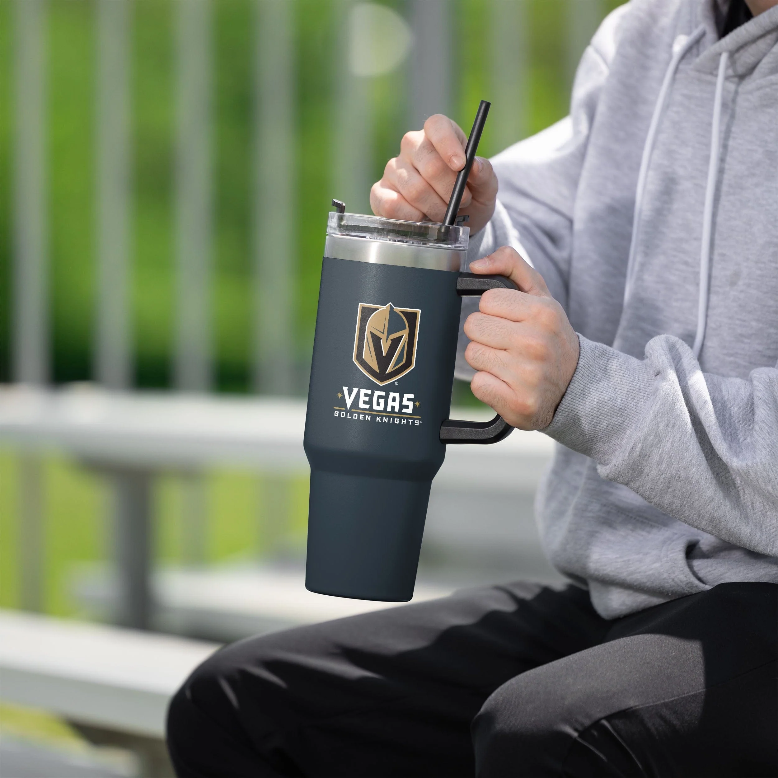 Vegas Golden Knights 40 oz XL Tumbler - Image 4