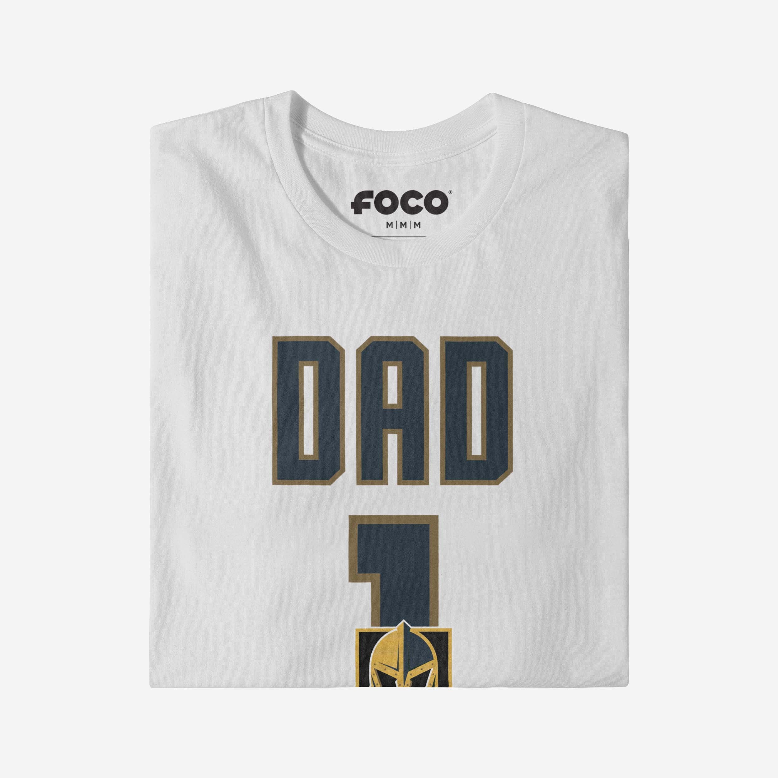 Vegas Golden Knights Number 1 Dad T-Shirt - Image 3