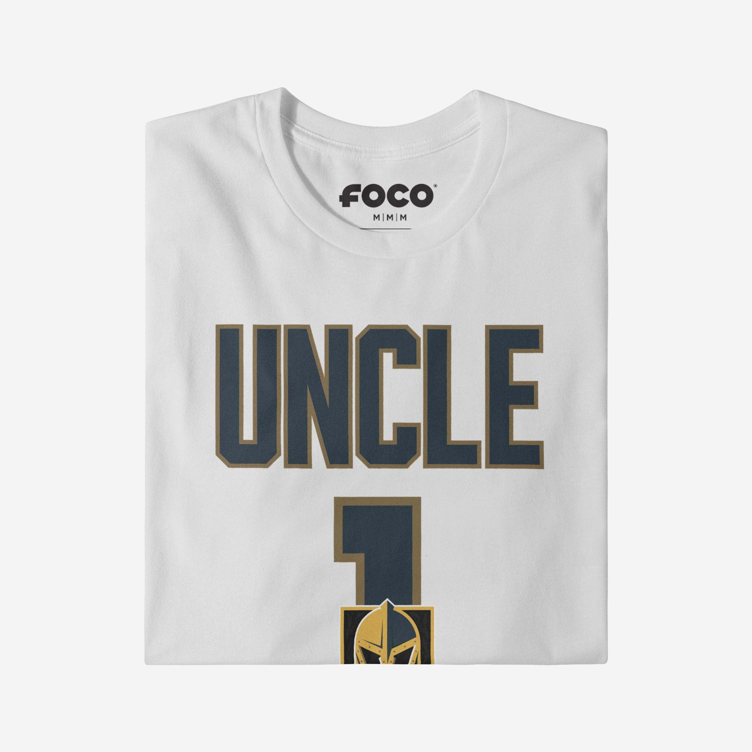 Vegas Golden Knights Number 1 Uncle T-Shirt - Image 3