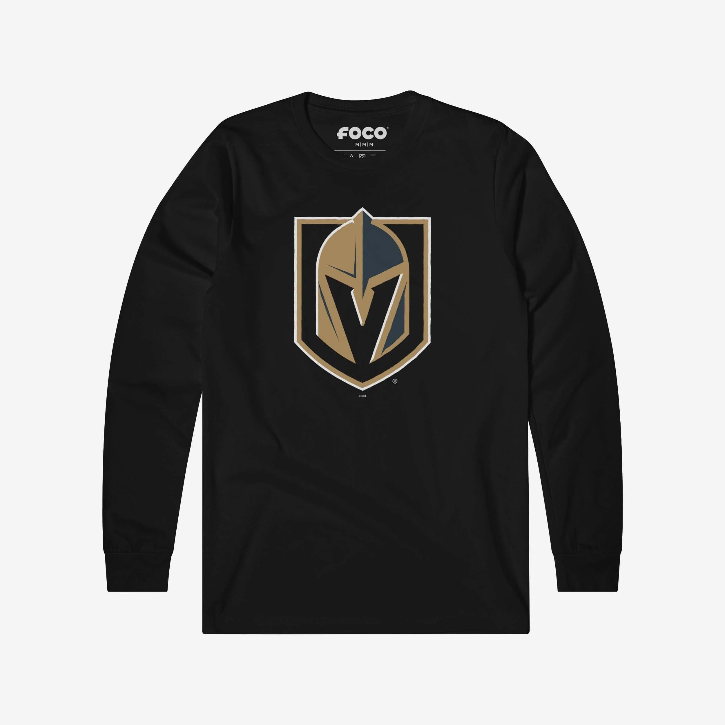 Vegas Golden Knights Primary Logo Long Sleeve T-Shirt