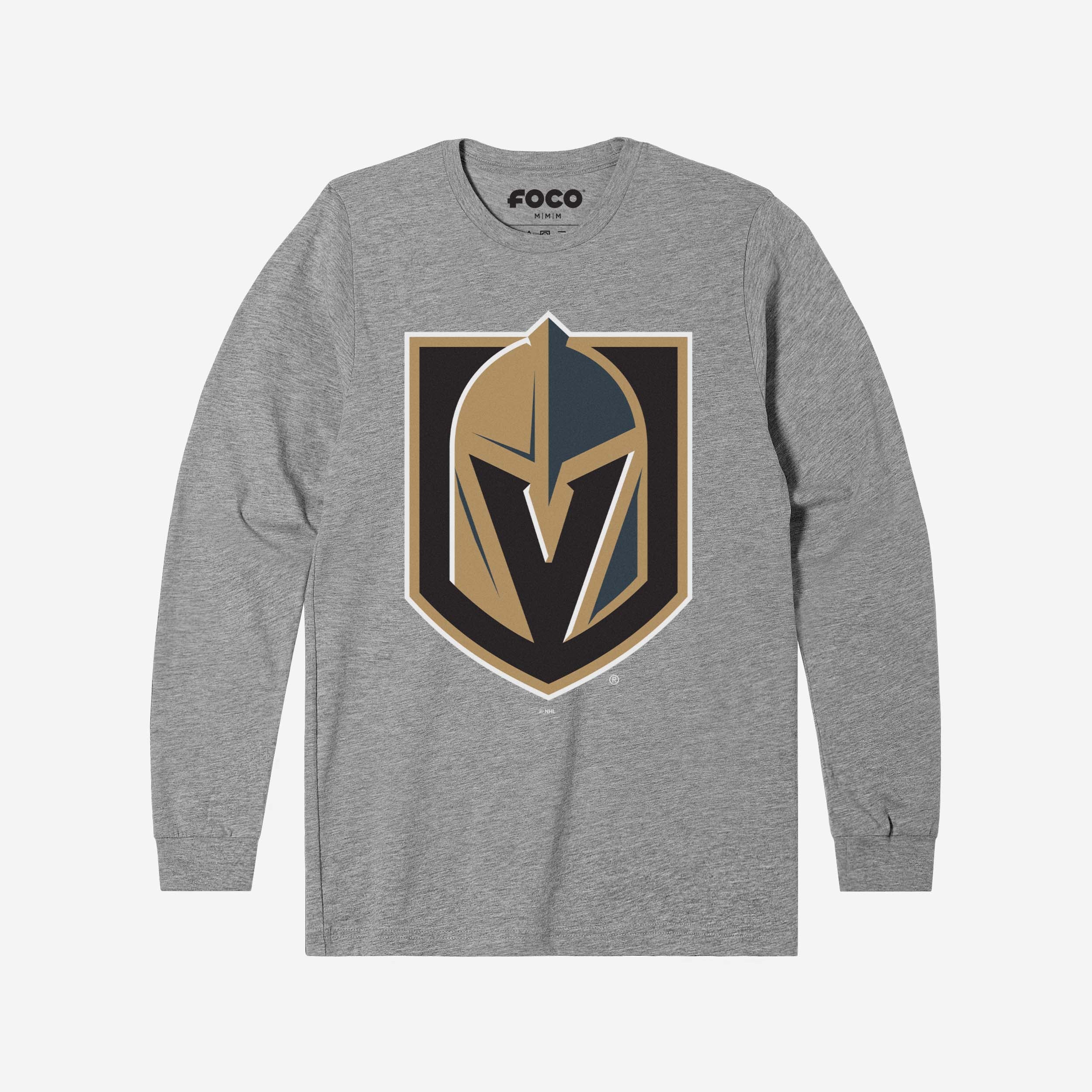 Vegas Golden Knights Primary Logo Long Sleeve T-Shirt - Image 4