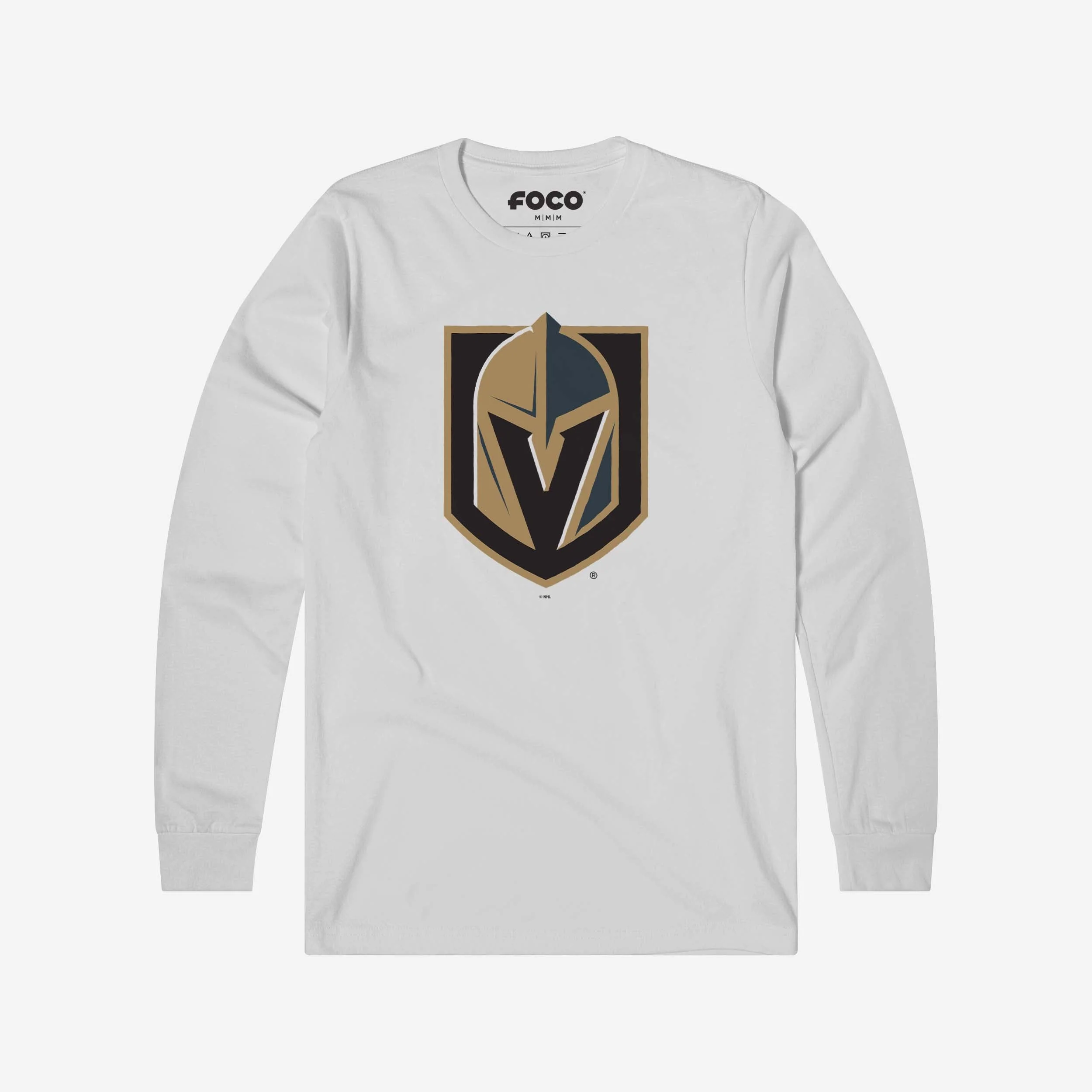 Vegas Golden Knights Primary Logo Long Sleeve T-Shirt - Image 7