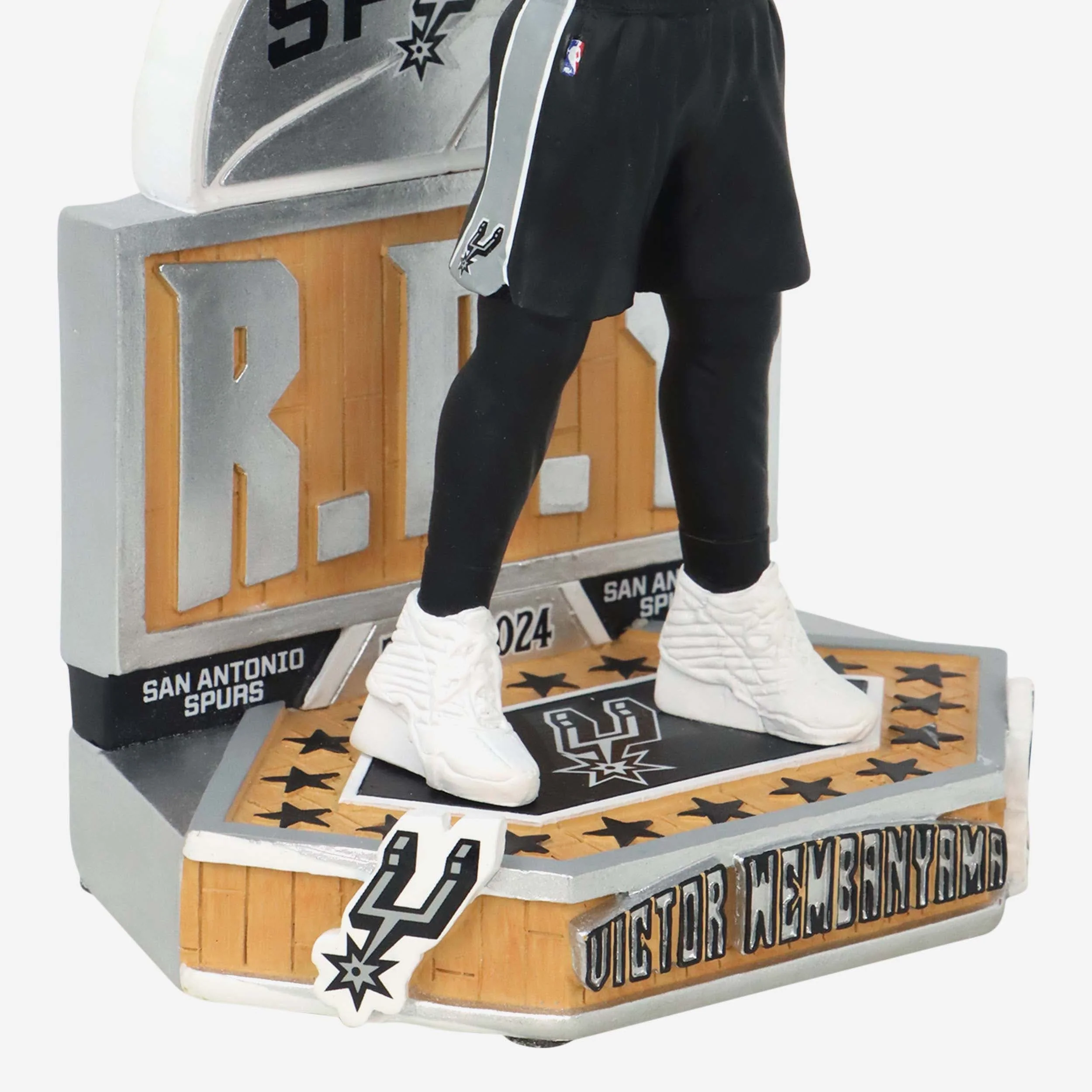 Victor Wembanyama San Anotonio Spurs 2024 Rookie of the Year Bobblehead - Image 3