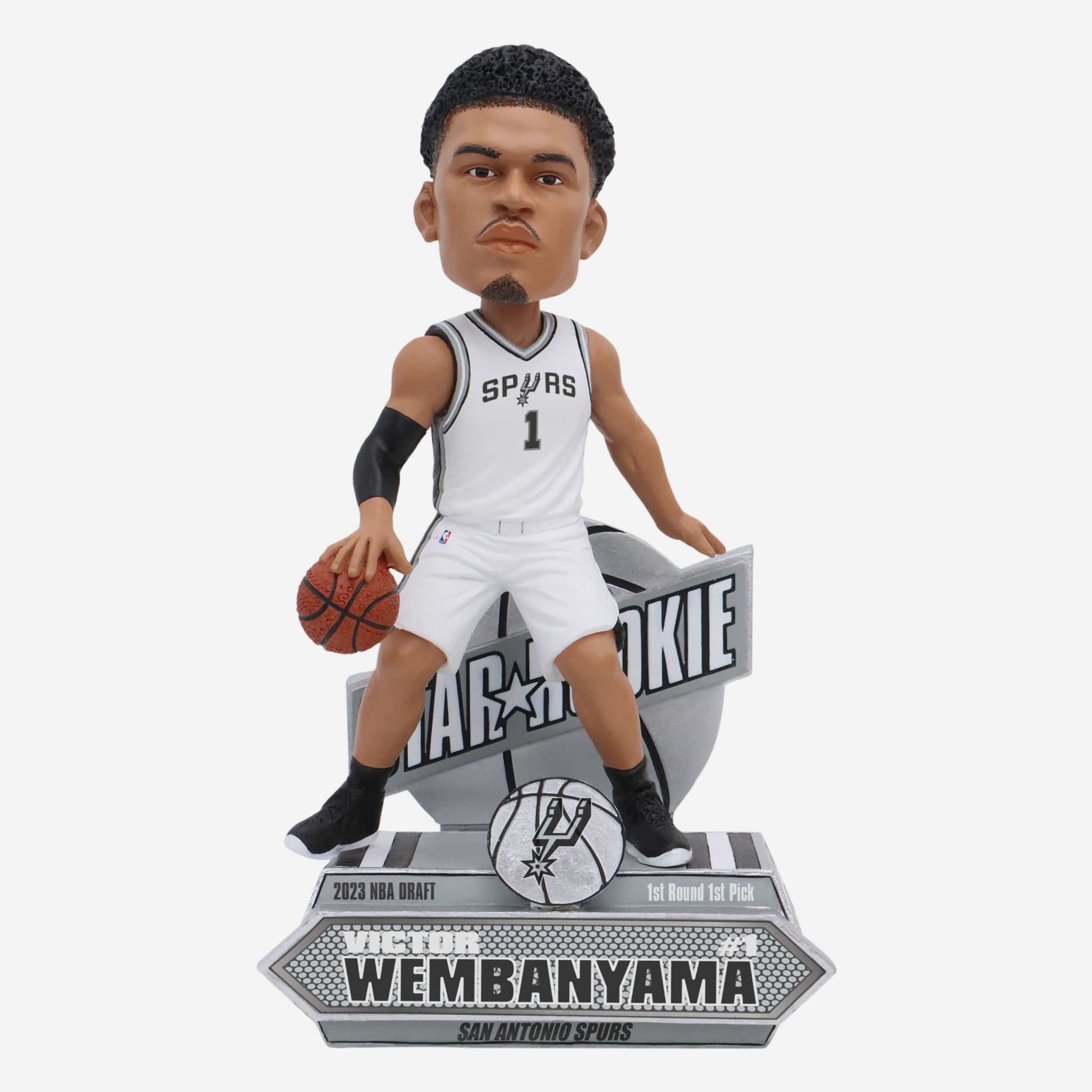 Victor Wembanyama San Antonio Spurs 2023 Rookie Series Bobblehead
