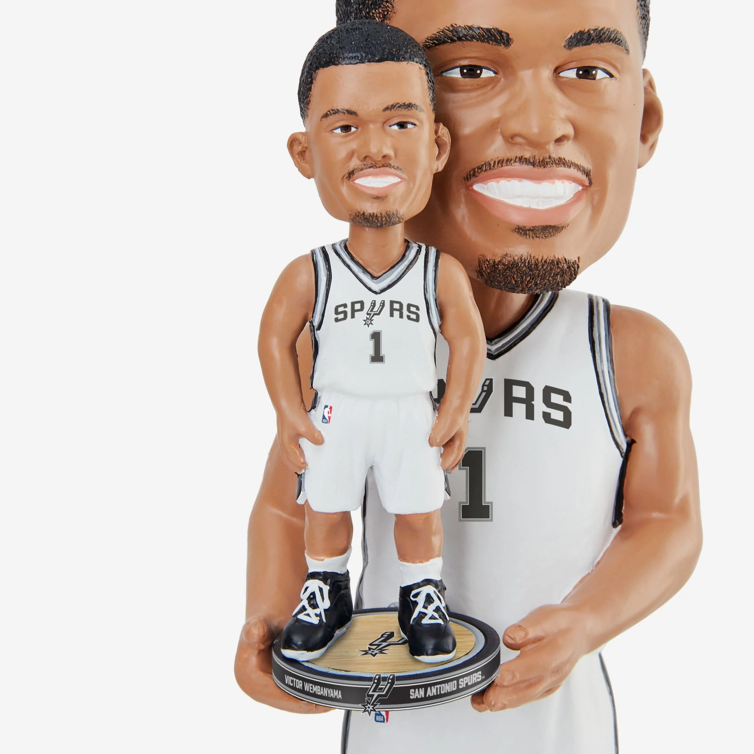 Victor Wembanyama San Antonio Spurs Bobble Dubblz Bobblehead - Image 4