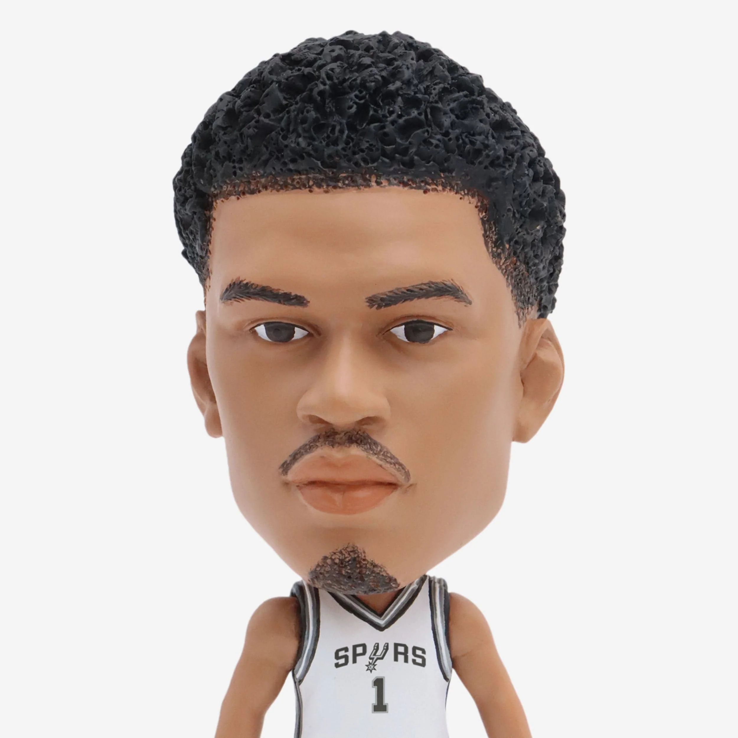 Victor Wembanyama San Antonio Spurs Court Stripe Mini Bighead Bobblehead - Image 2