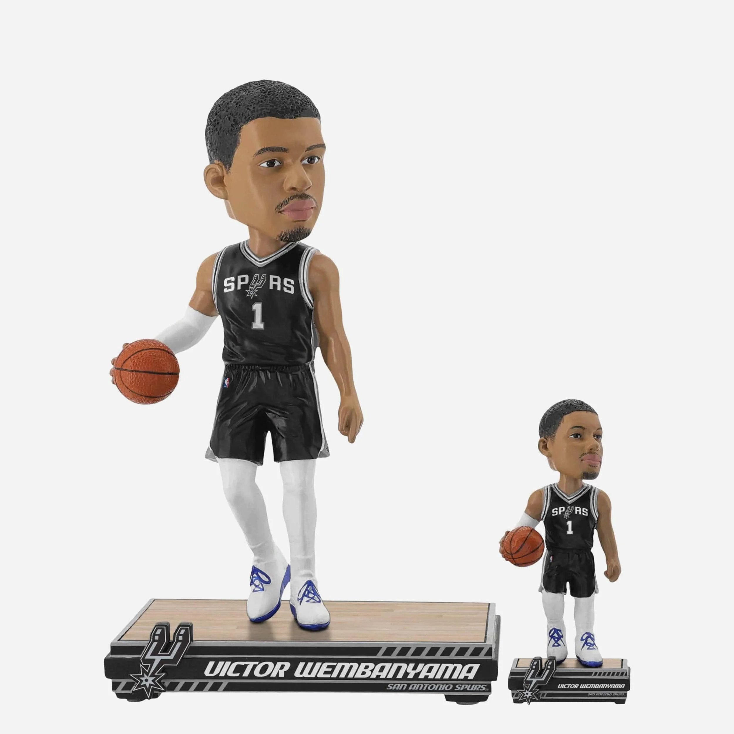 Victor Wembanyama San Antonio Spurs Magnetized Bobble Dubblz Bobblehead - Image 6