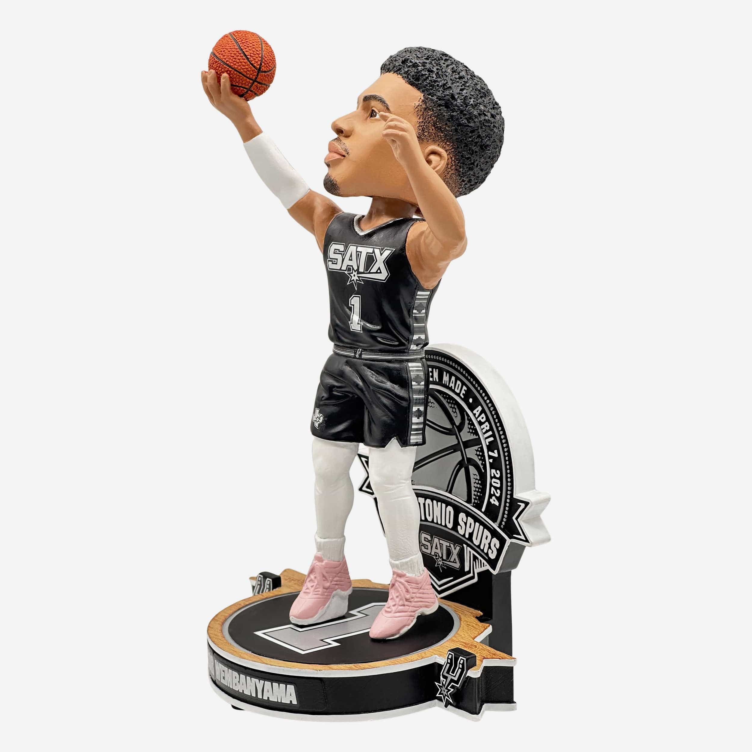 Victor Wembanyama San Antonio Spurs Statement Jersey Gamebreaker Bobblehead - Image 4
