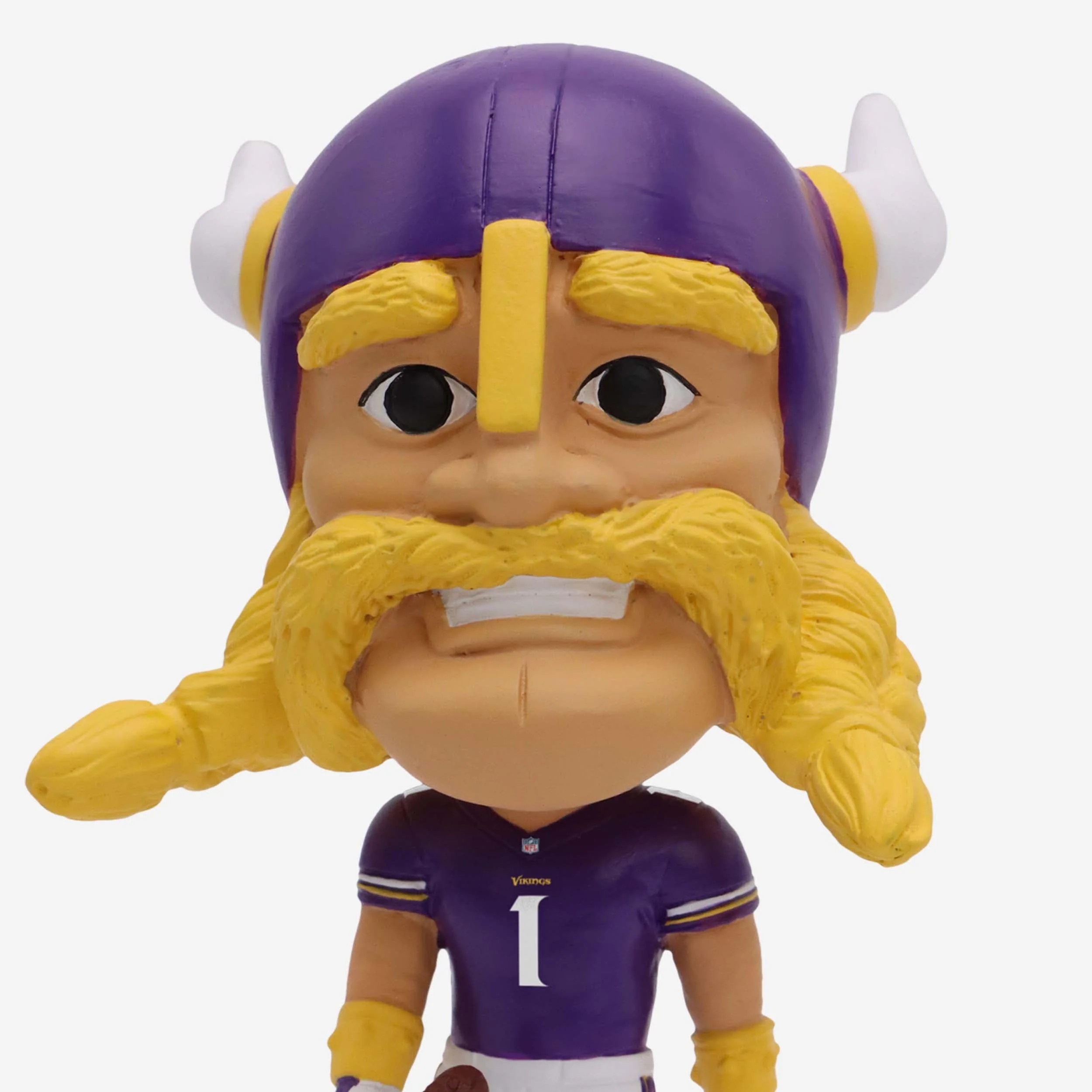 Viktor the Viking Minnesota Vikings Mascot Mini Bighead Bobblehead - Image 2