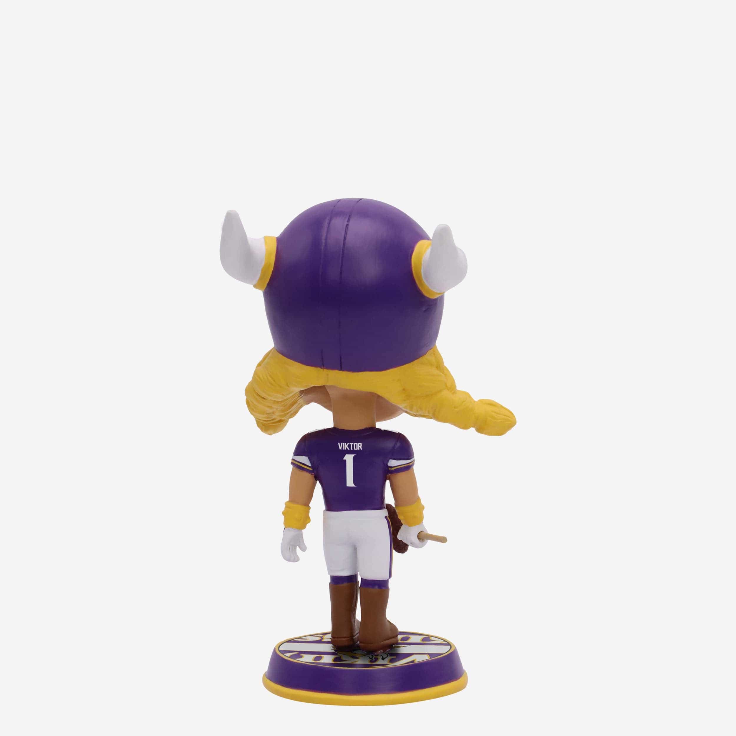 Viktor the Viking Minnesota Vikings Mascot Mini Bighead Bobblehead - Image 5