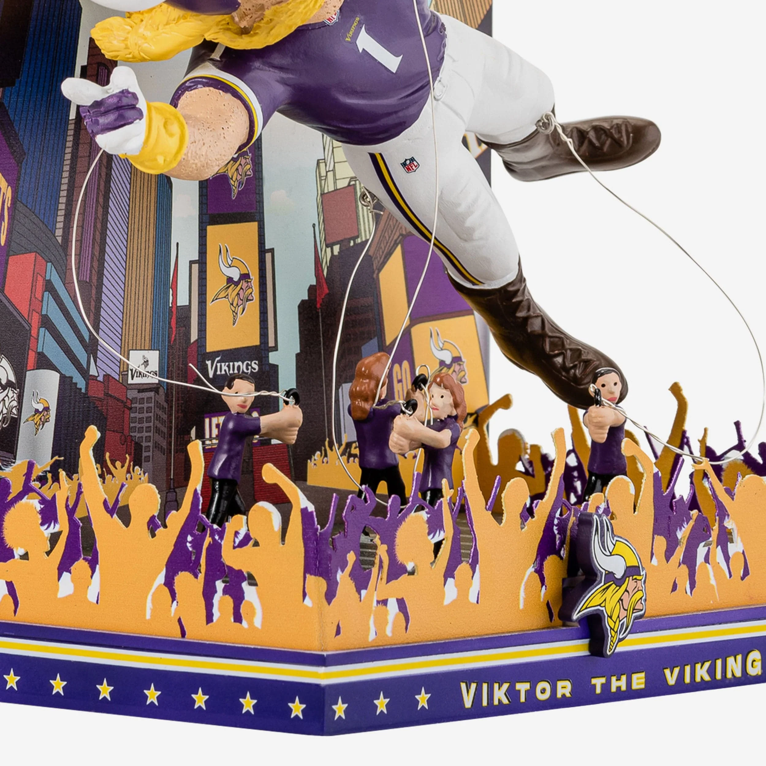 Viktor The Viking Minnesota Vikings Thanksgiving Mascot Bobblehead - Image 3