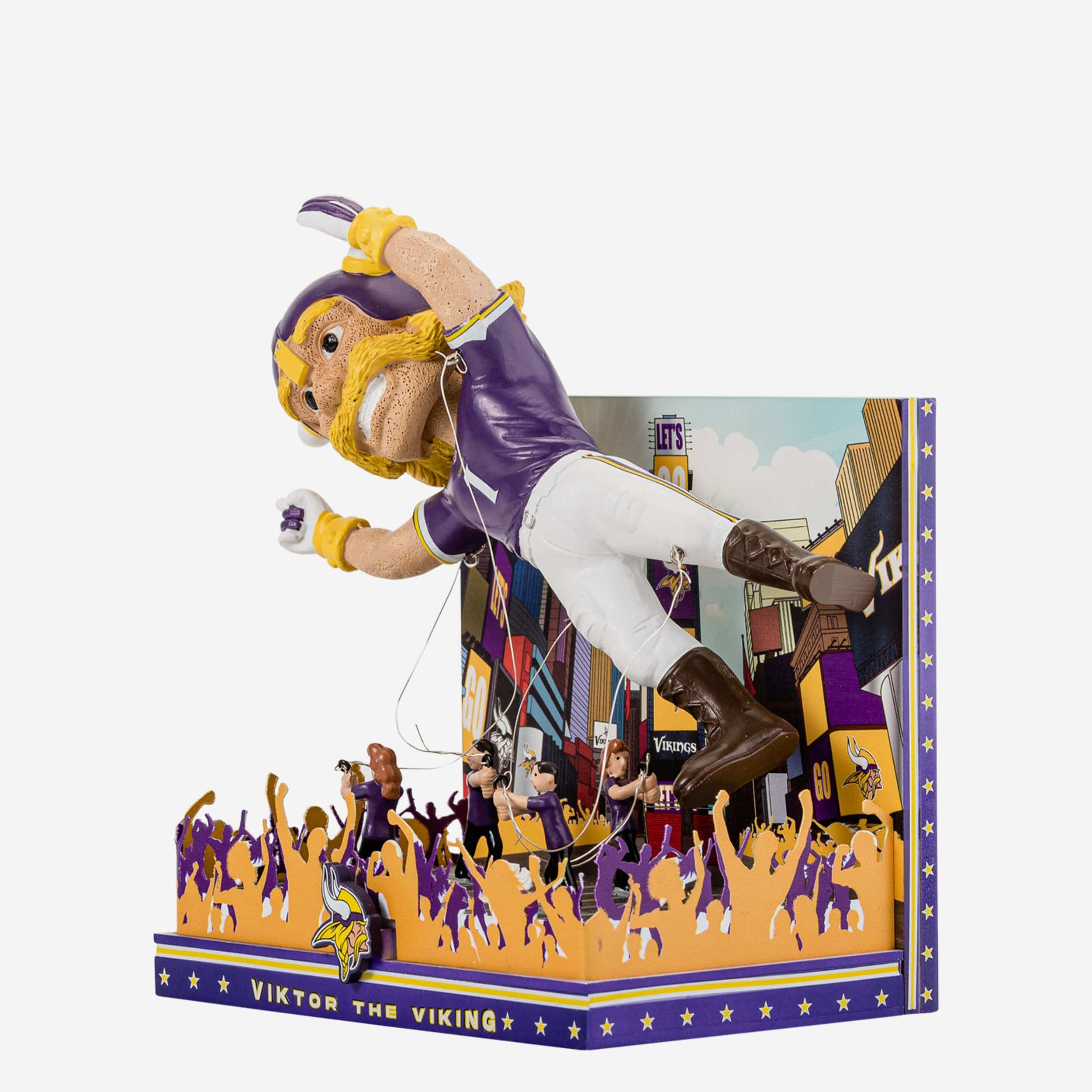 Viktor The Viking Minnesota Vikings Thanksgiving Mascot Bobblehead - Image 4