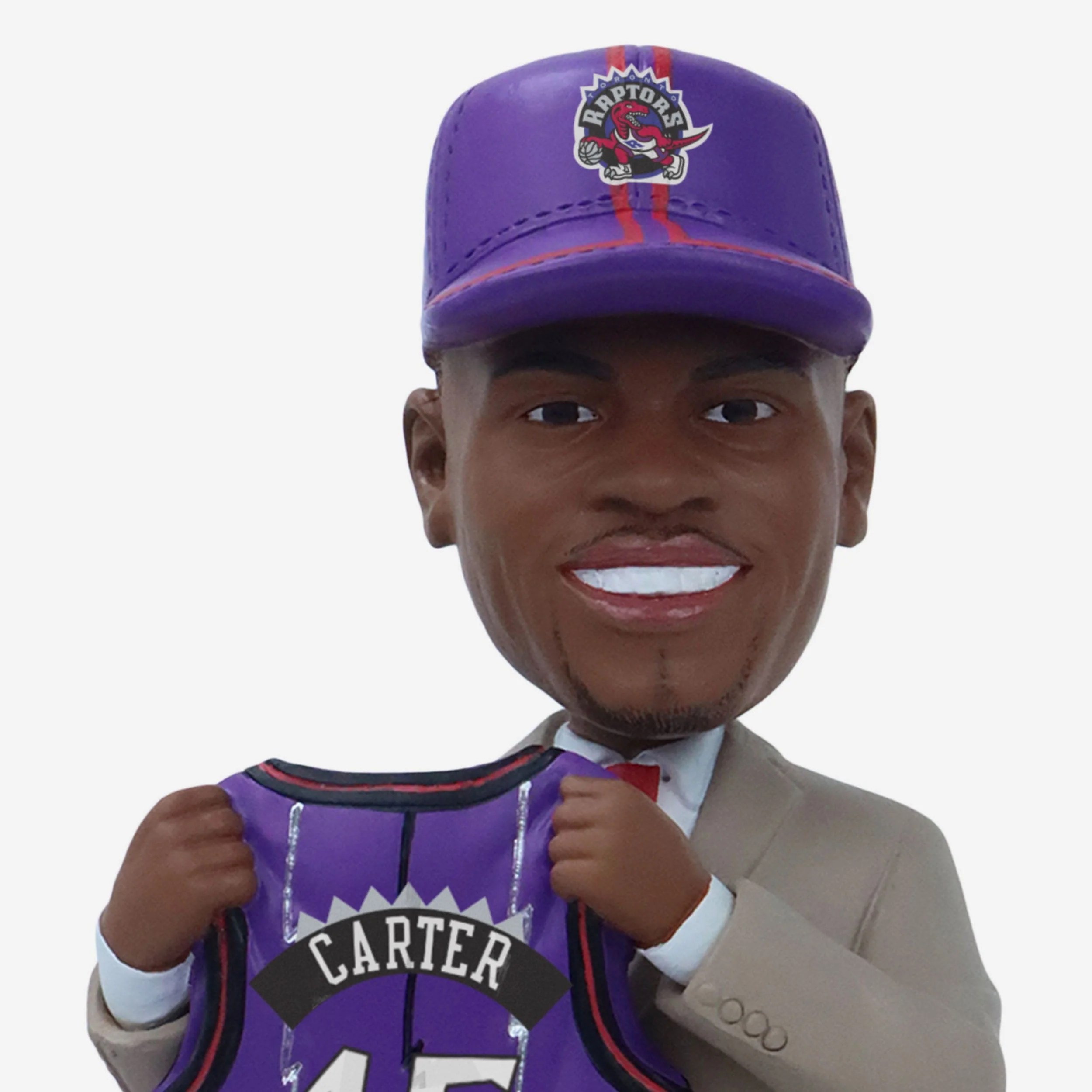 Vince Carter Toronto Raptors 1998 Draft Pick Bobblehead - Image 2