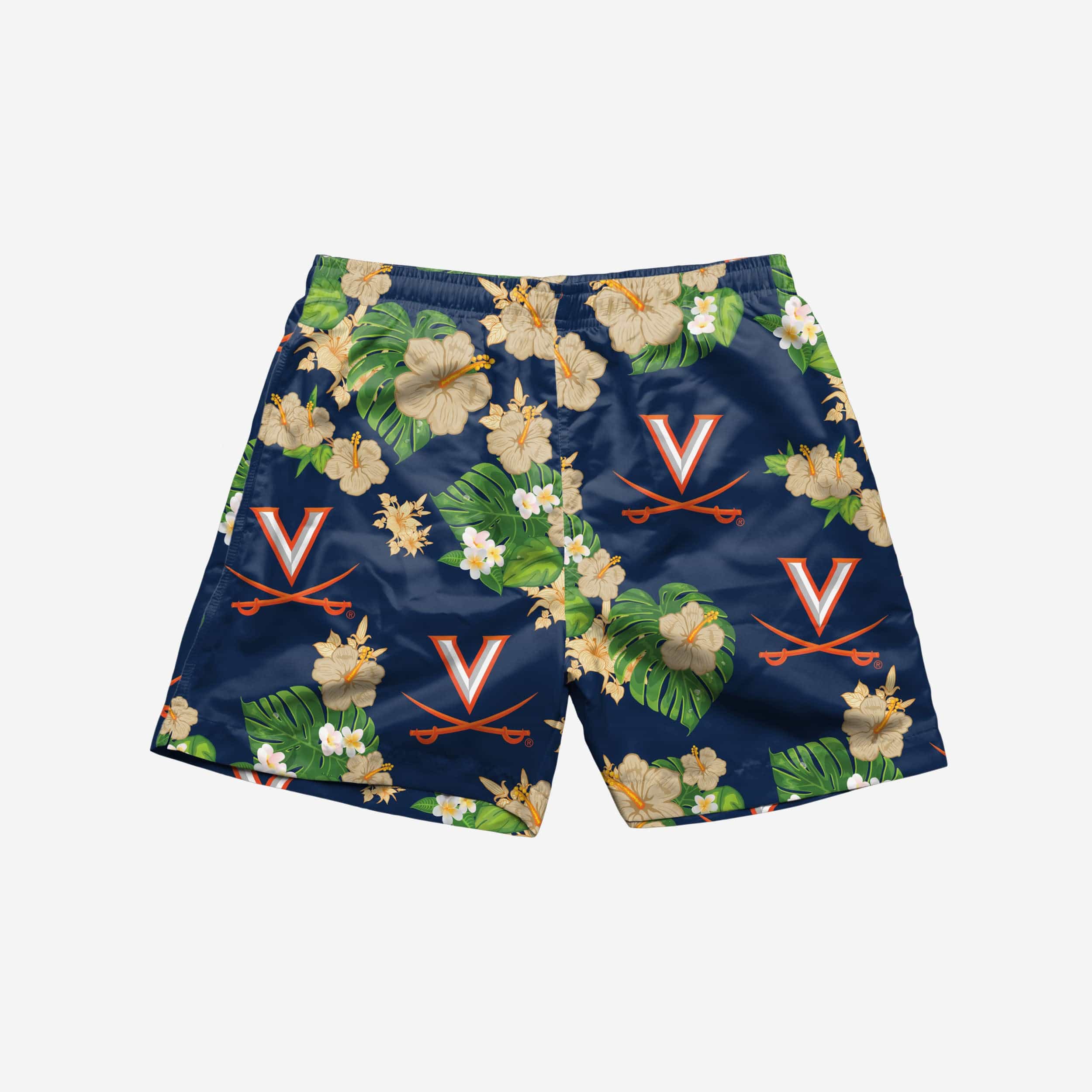 Virginia Cavaliers Floral Swimming Trunks - Image 3