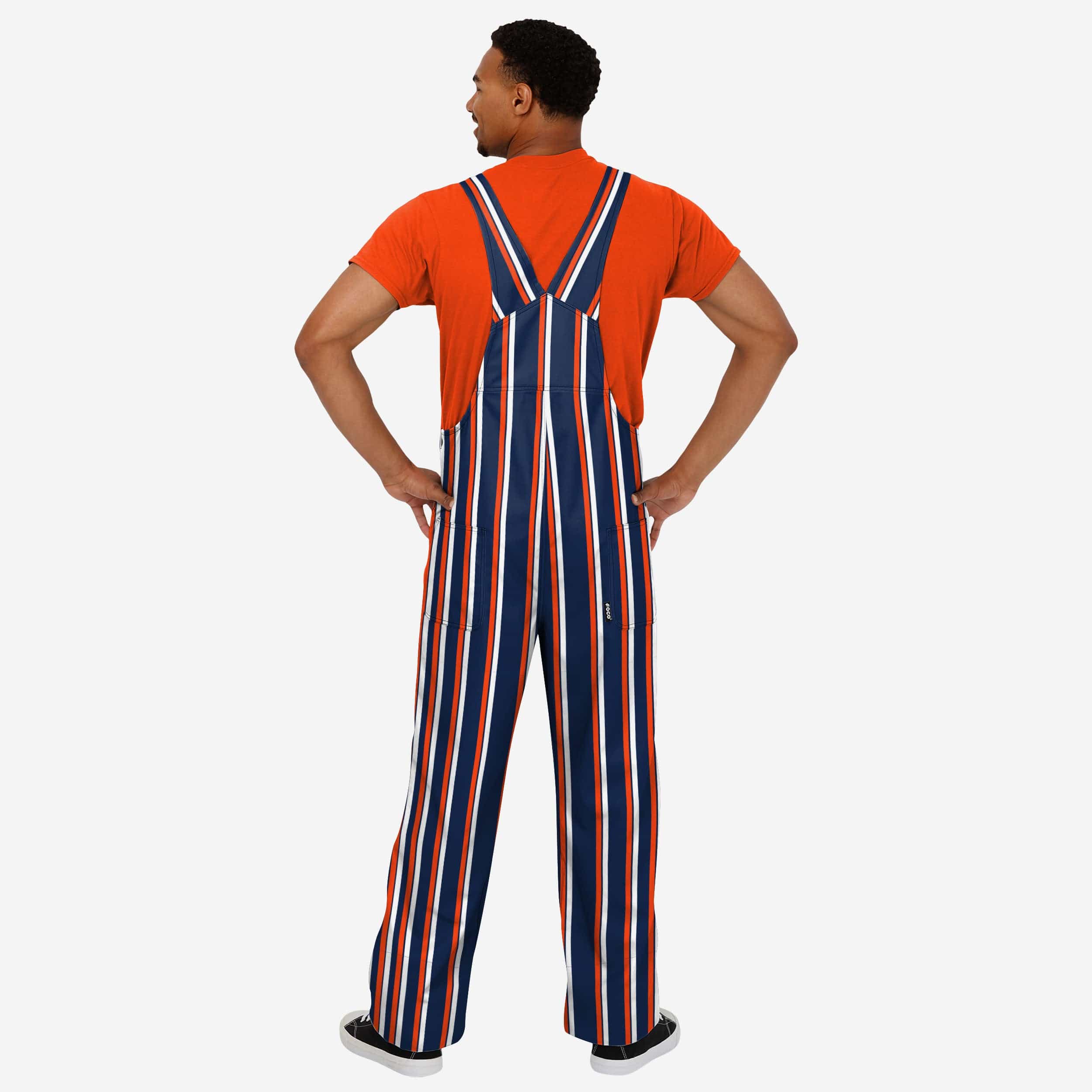Virginia Cavaliers Mens Sideline Spirit Bib Overalls - Image 2