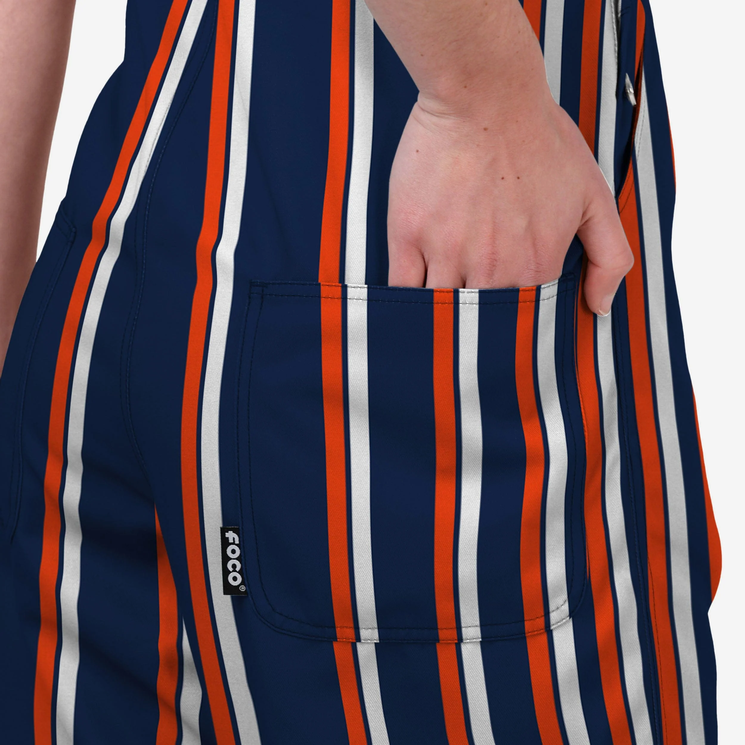 Virginia Cavaliers Womens Sideline Spirit Bib Overalls - Image 6