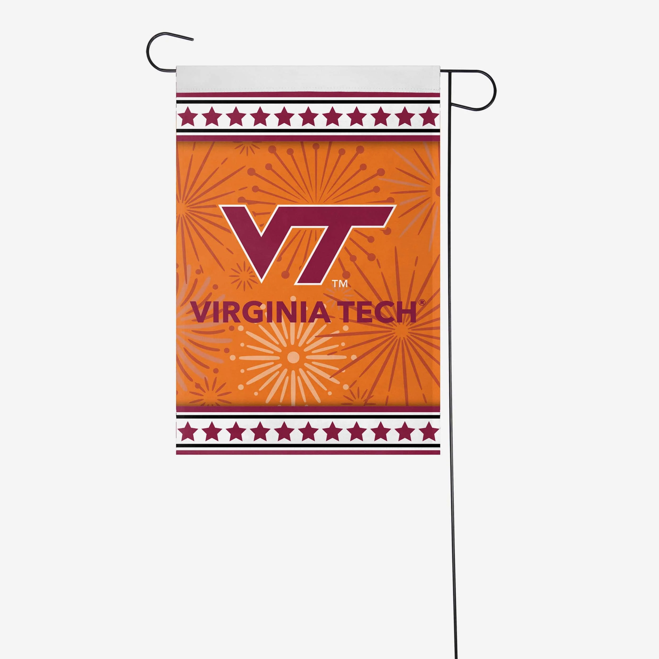 Virginia Tech Hokies Americana Garden Flag - Image 2