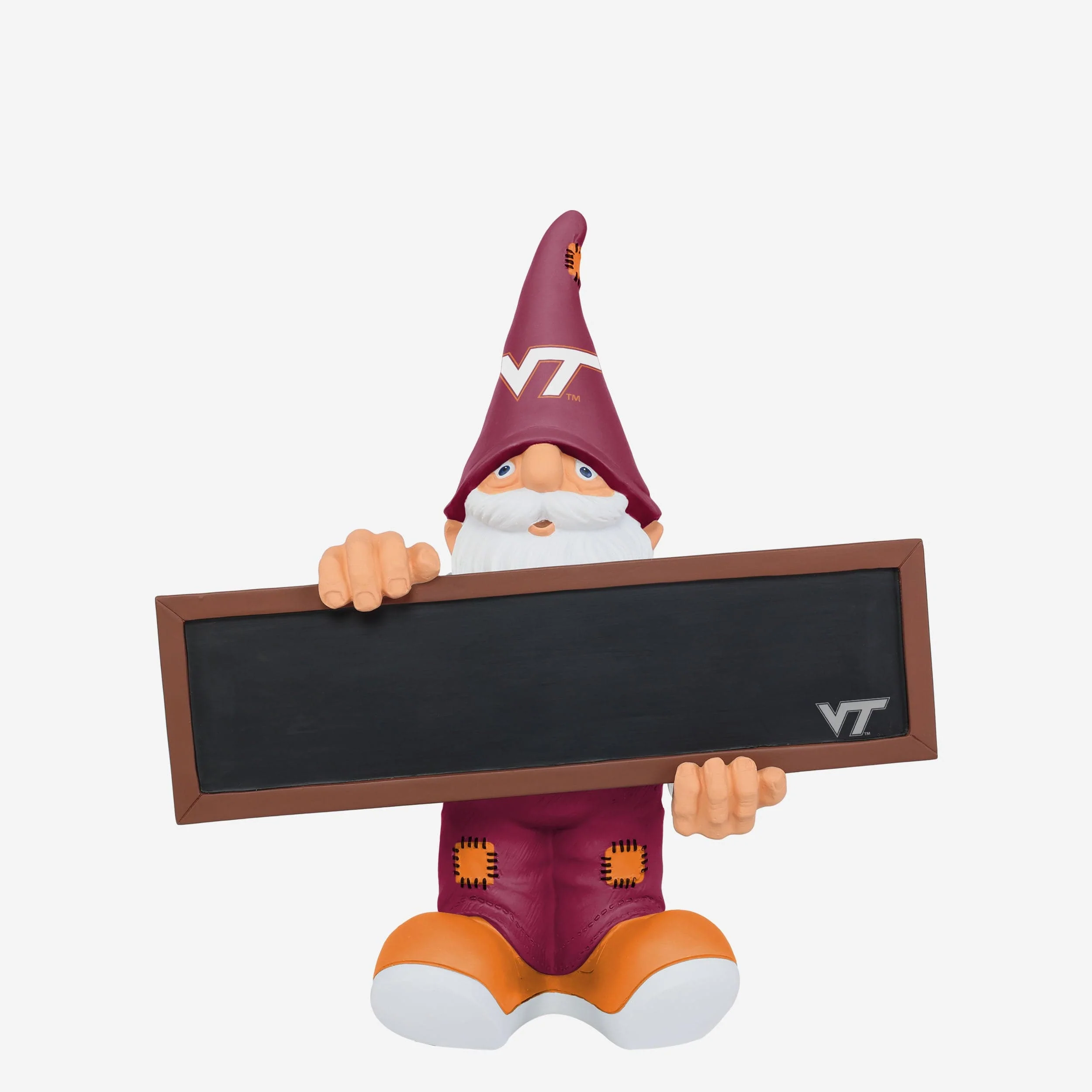 Virginia Tech Hokies Chalkboard Sign Gnome