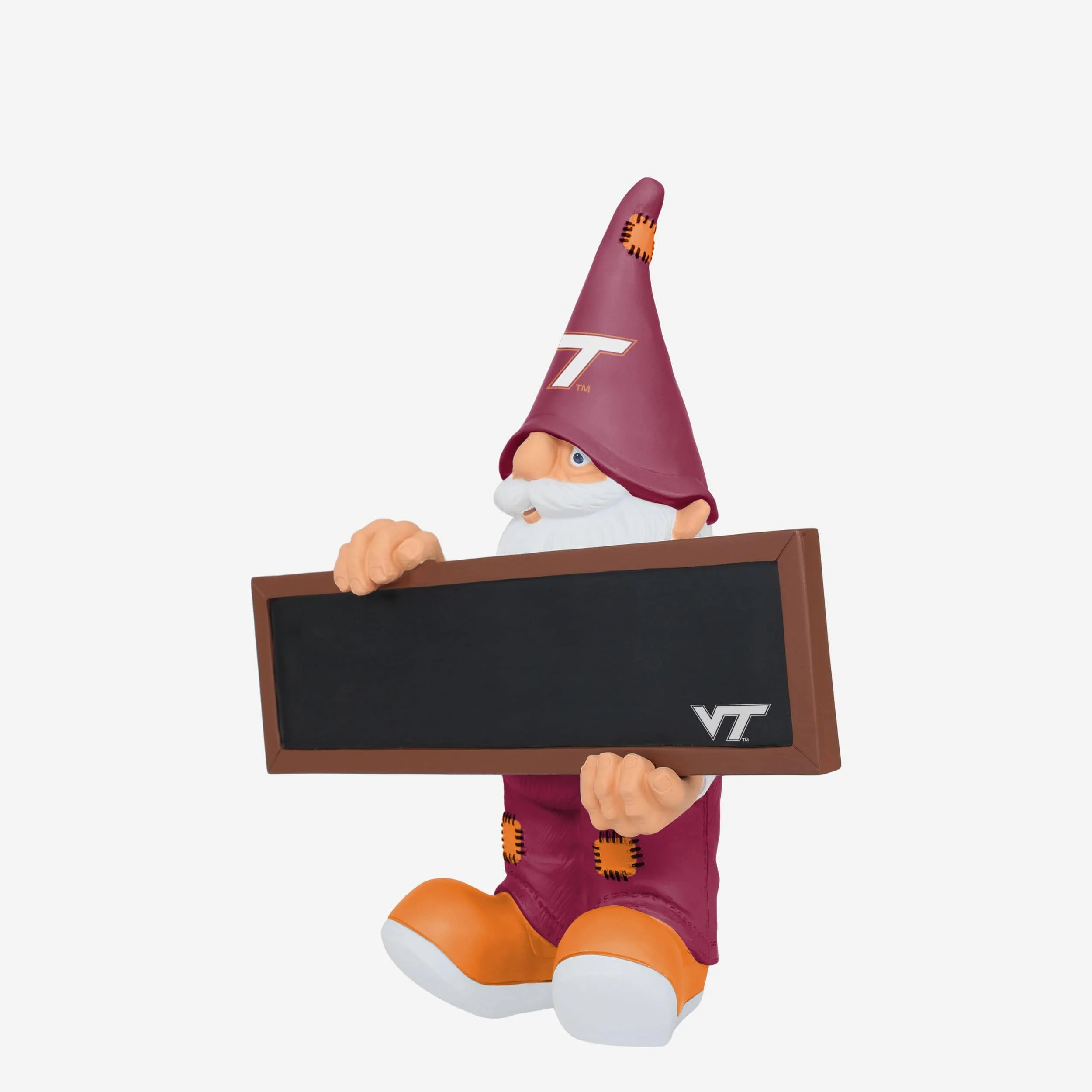 Virginia Tech Hokies Chalkboard Sign Gnome - Image 2