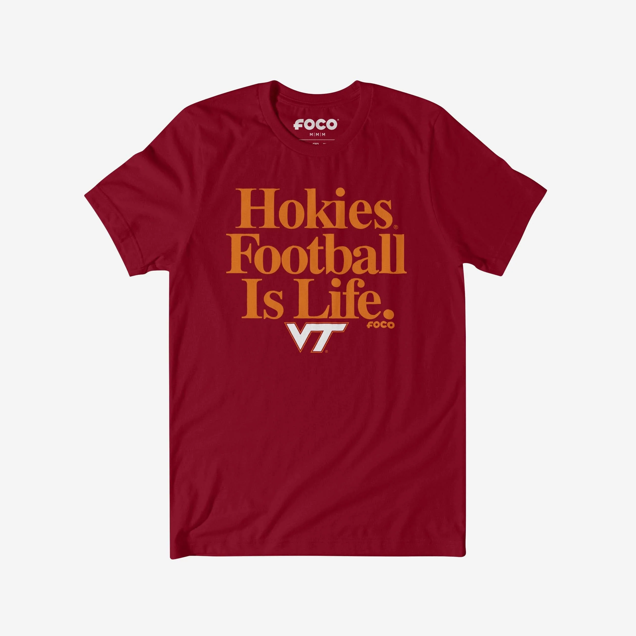 Virginia Tech Hokies Football is Life T-Shirt