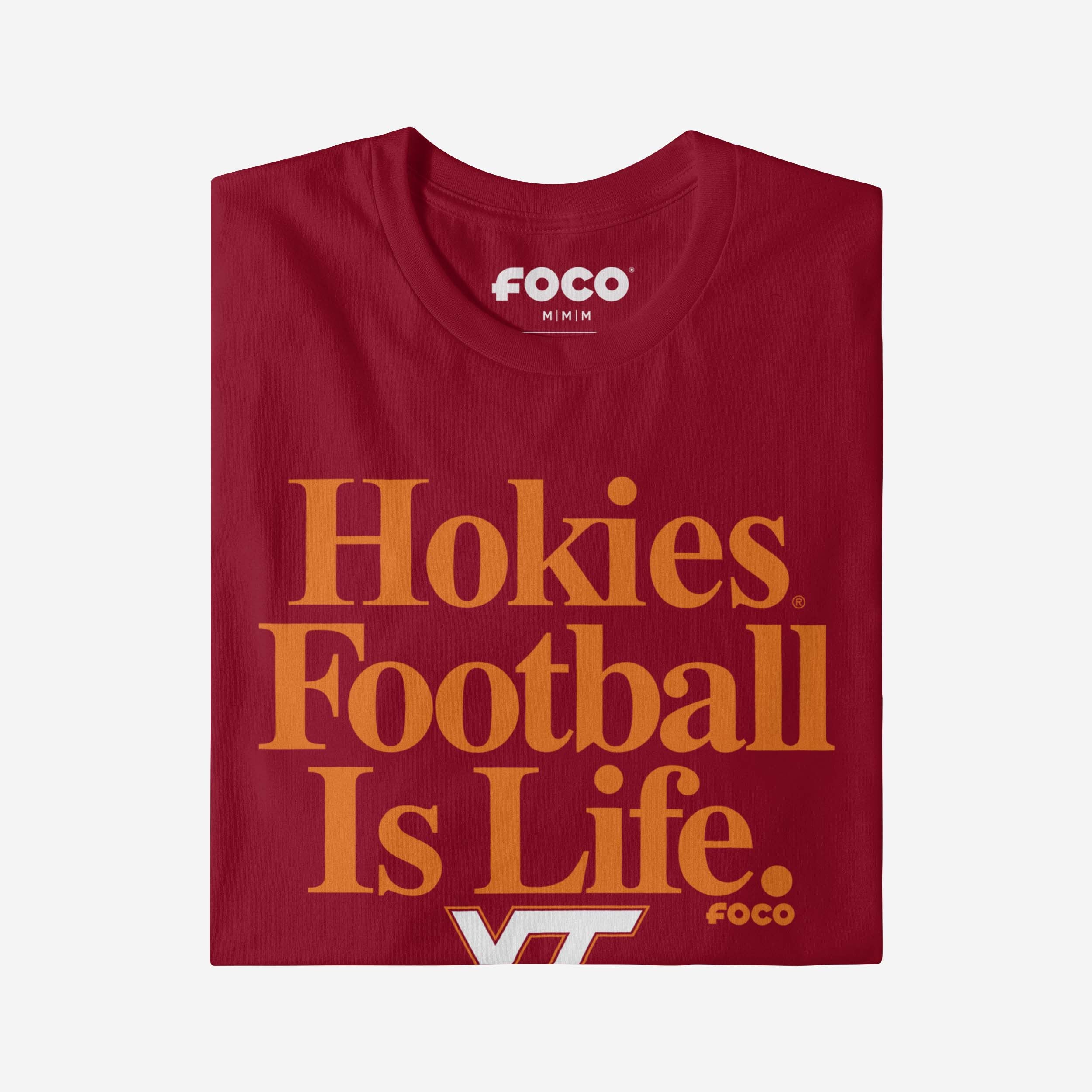 Virginia Tech Hokies Football is Life T-Shirt - Image 4