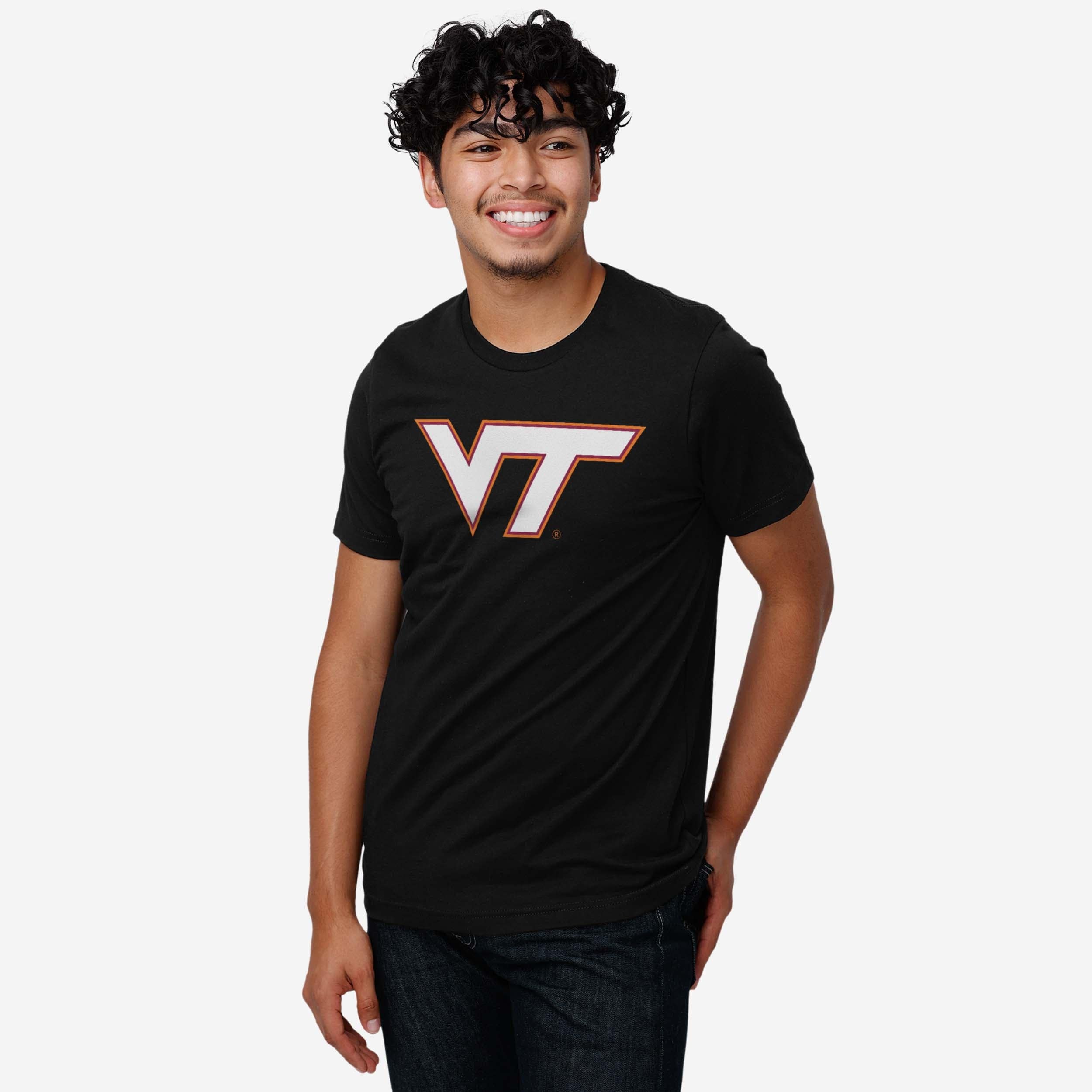 Virginia Tech Hokies Primary Logo T-Shirt - Image 10