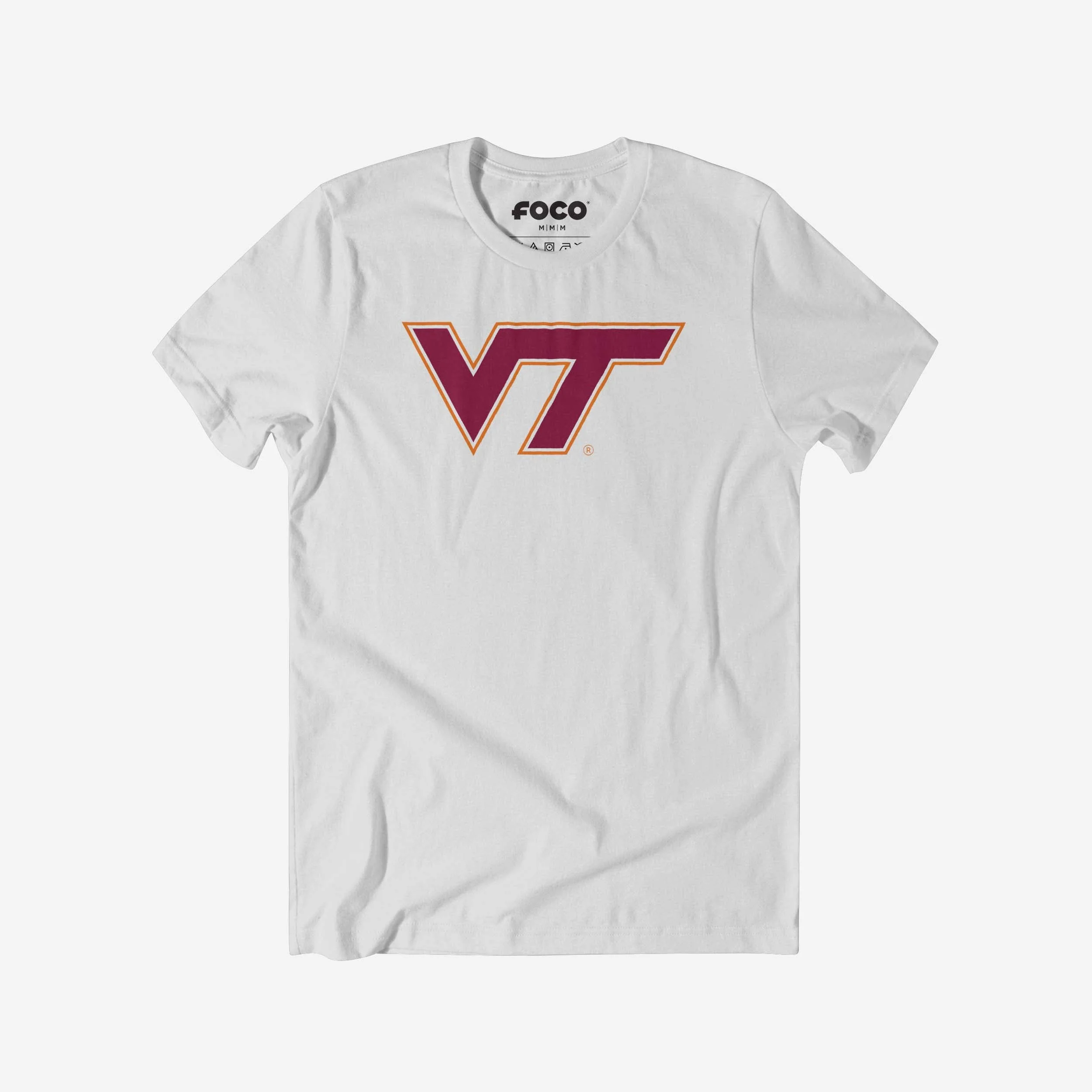 Virginia Tech Hokies Primary Logo T-Shirt - Image 17