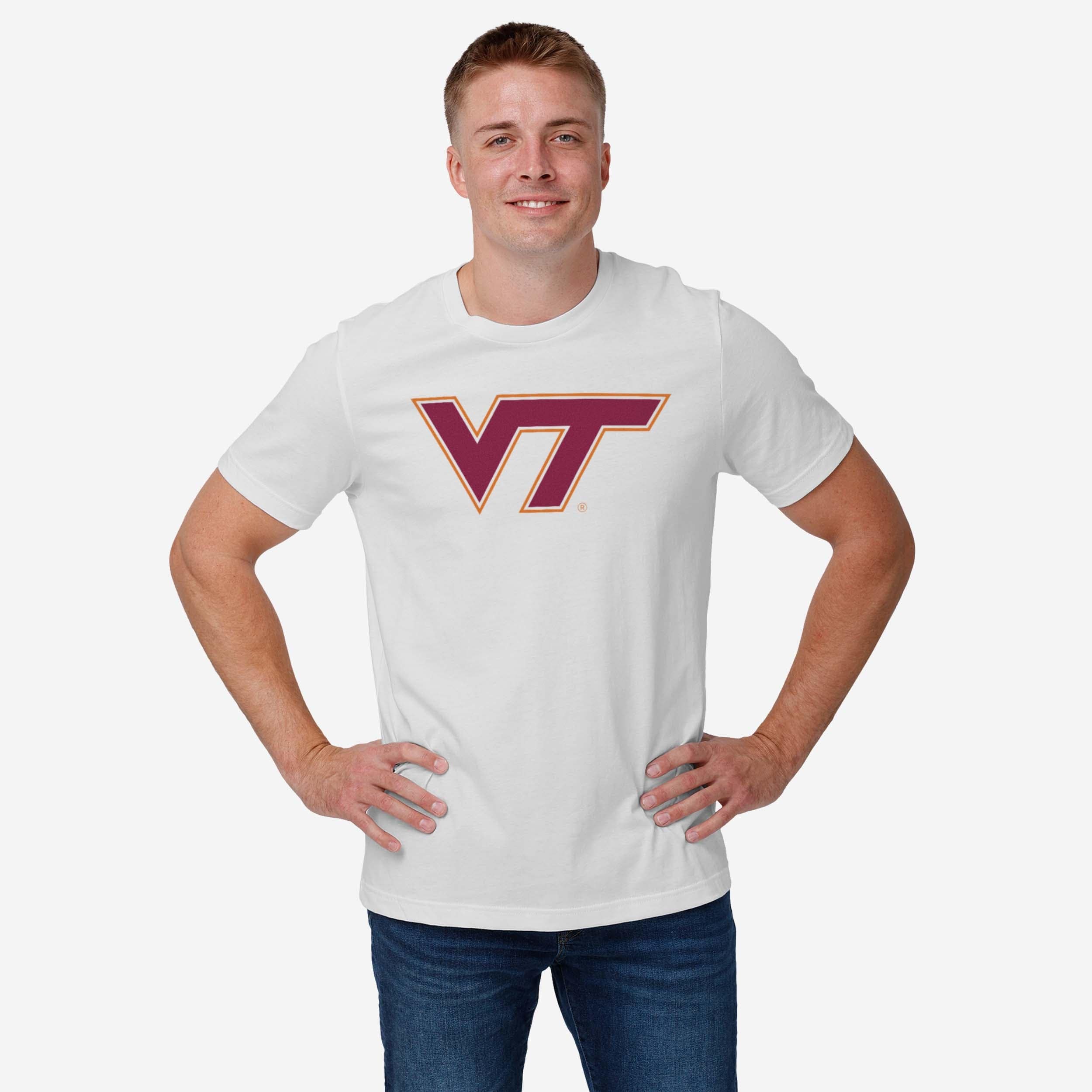 Virginia Tech Hokies Primary Logo T-Shirt - Image 18