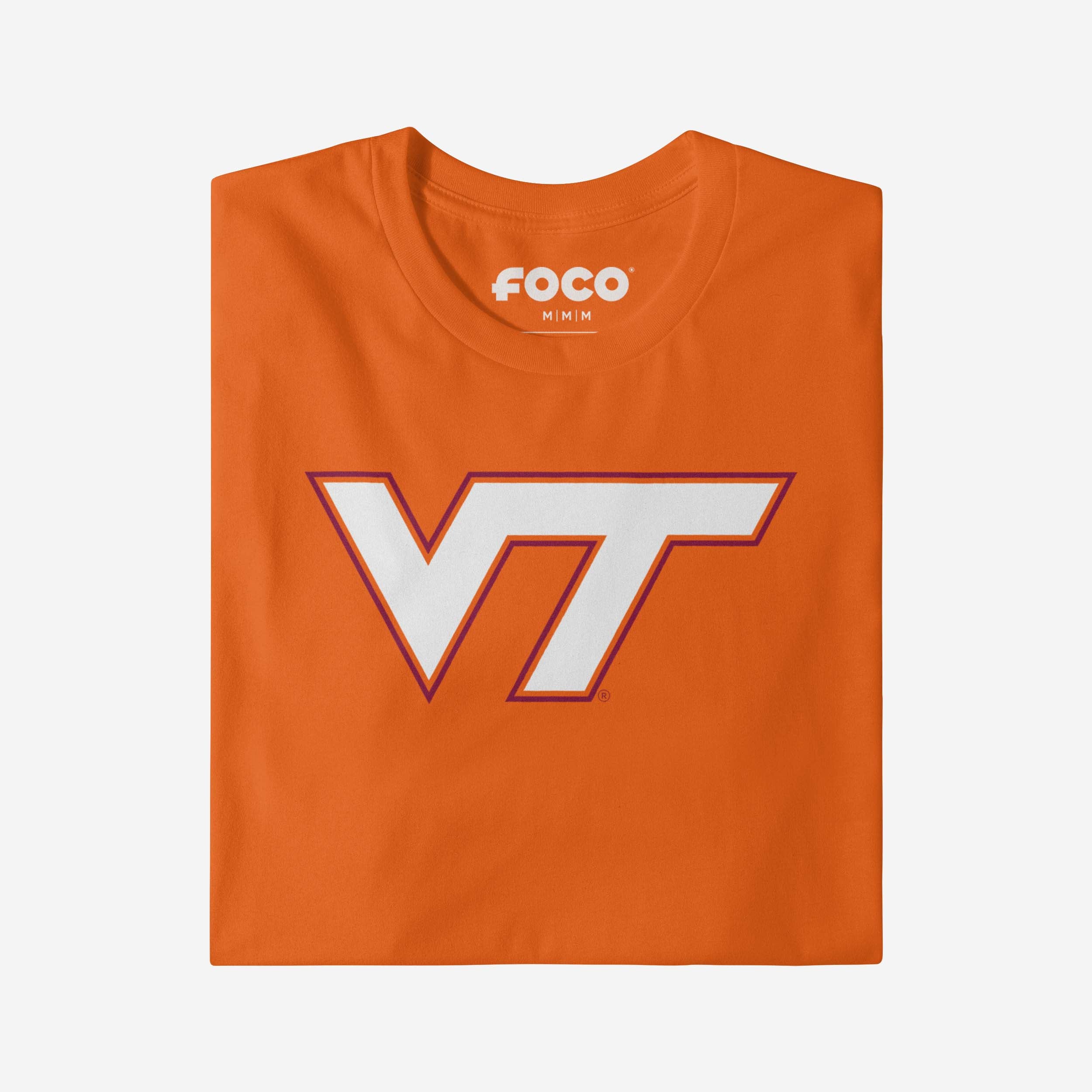 Virginia Tech Hokies Primary Logo T-Shirt - Image 8