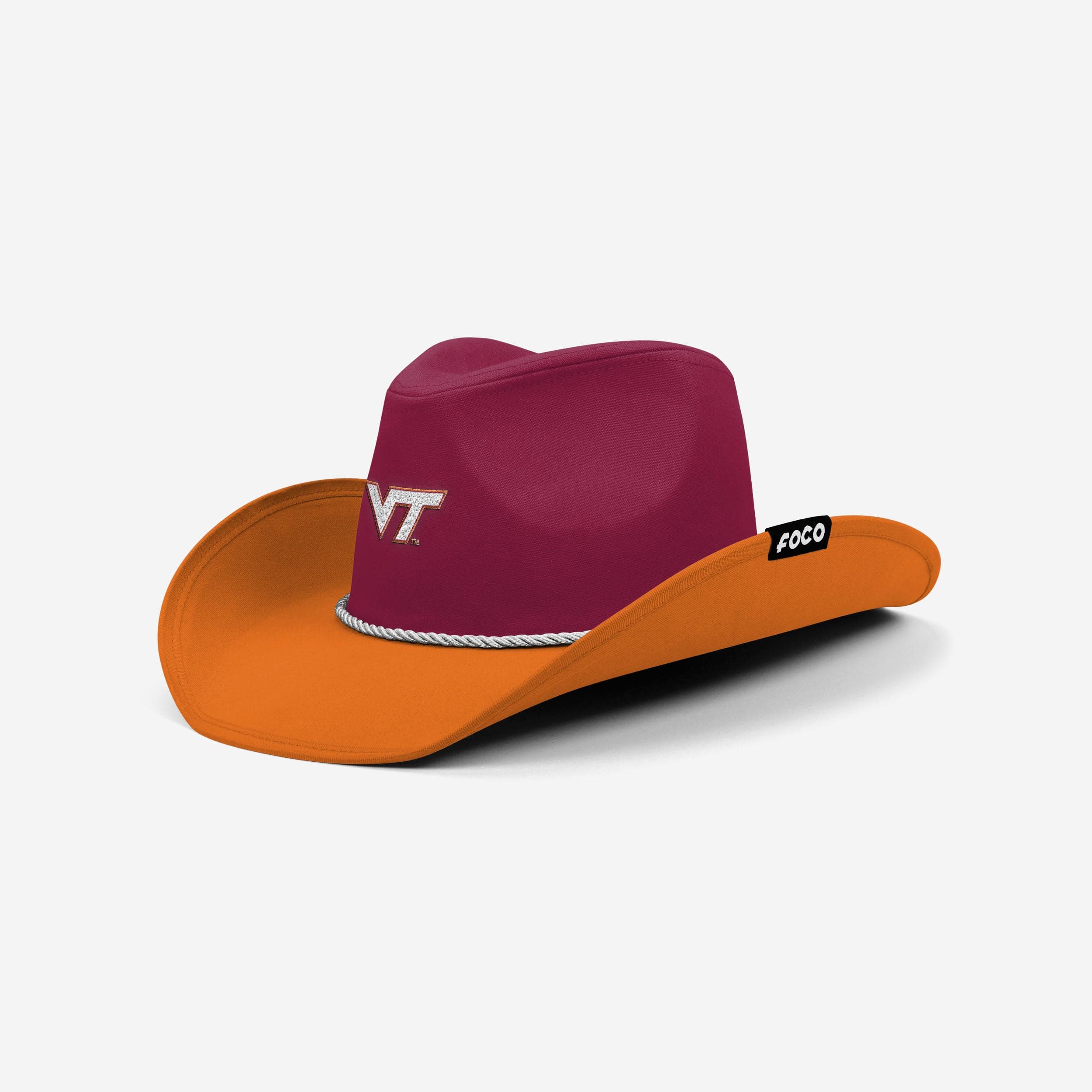 Virginia Tech Hokies Two Tone Cowboy Hat