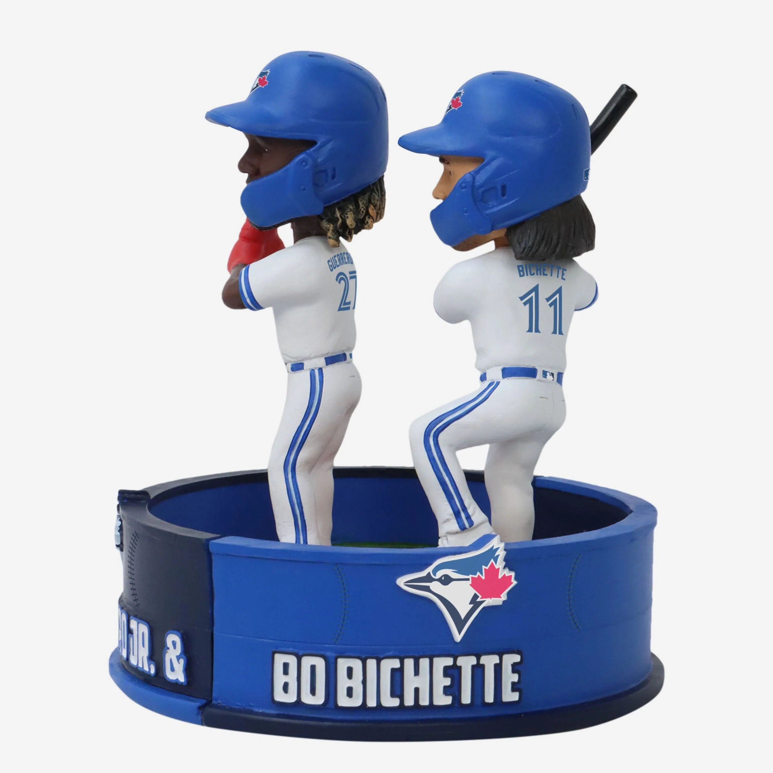 Vladimir Guererro Jr & Bo Bichette Toronto Blue Jays Hinged Base Dual Bobblehead - Image 4