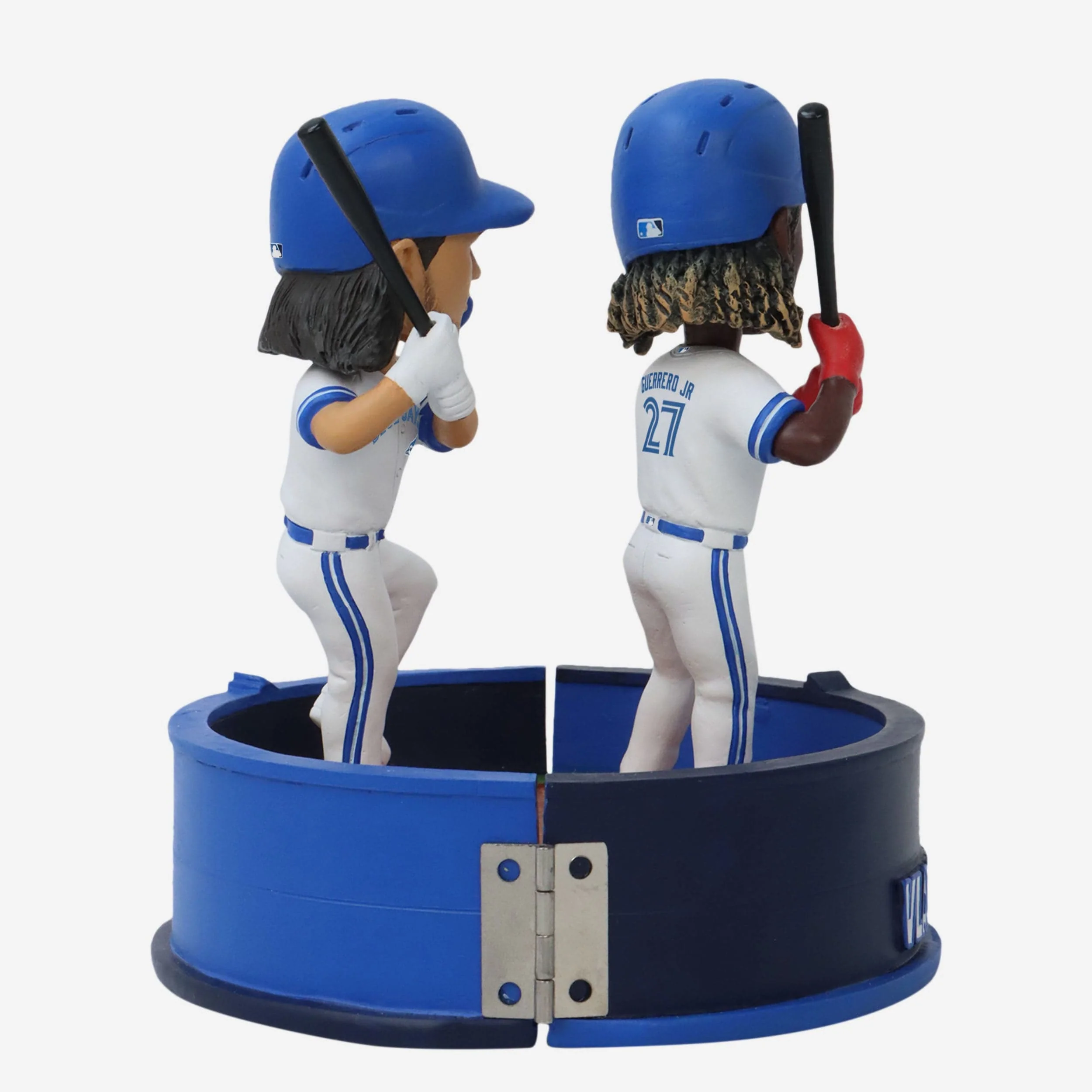 Vladimir Guererro Jr & Bo Bichette Toronto Blue Jays Hinged Base Dual Bobblehead - Image 7