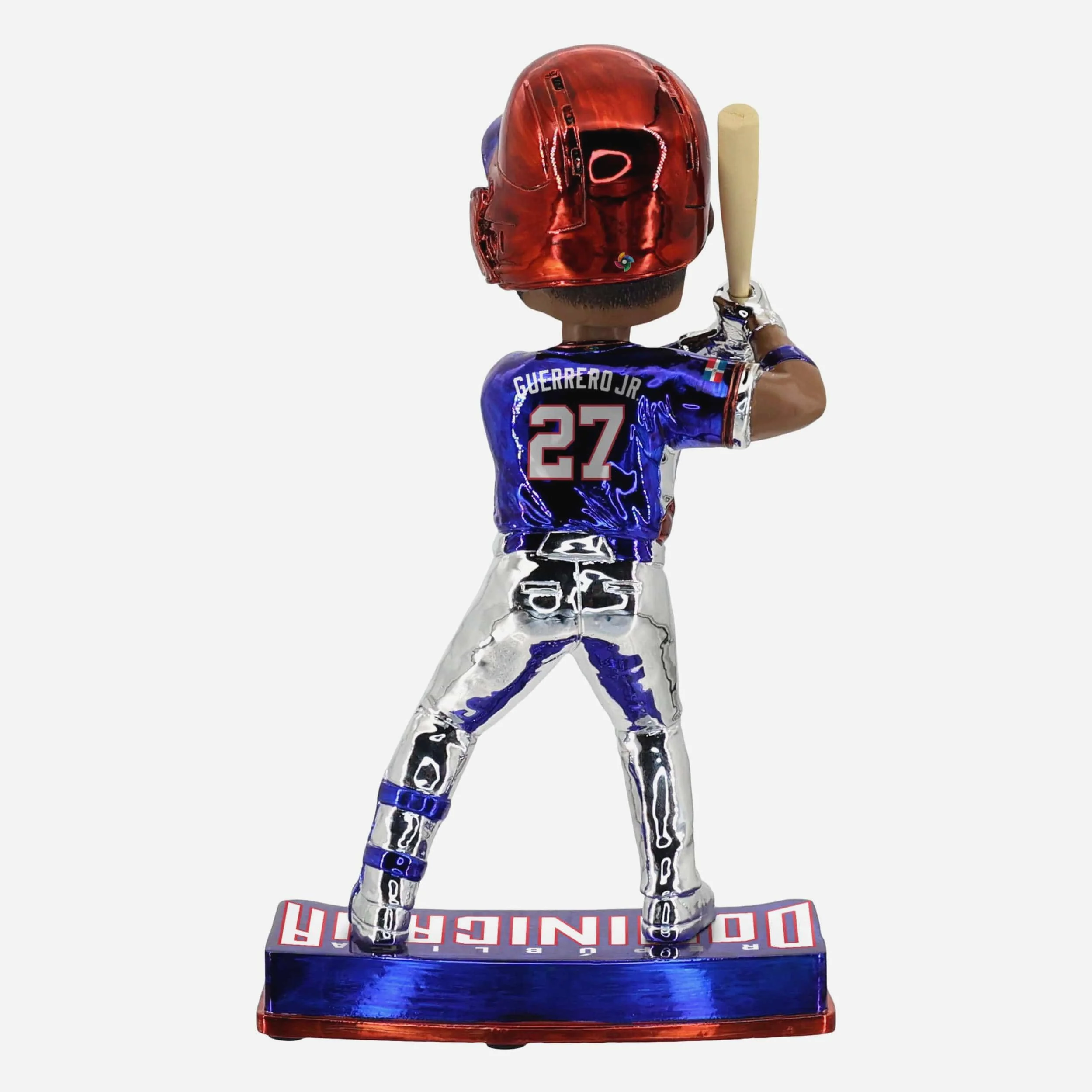 Vladimir Guerrero Jr Dominican Republic 2026 World Baseball Classic Electroplated Edition Bobblehead - Image 5