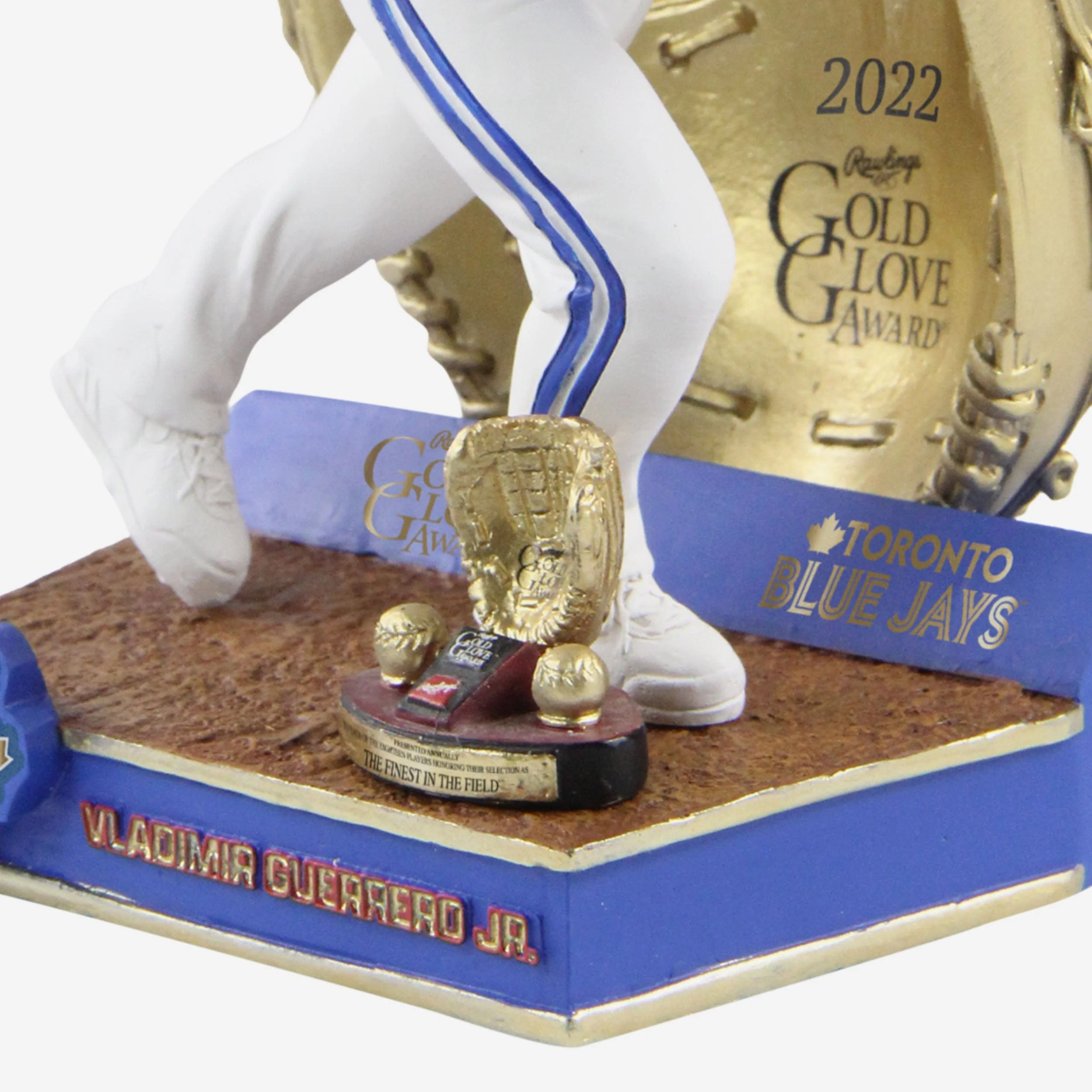Vladimir Guerrero Jr Toronto Blue Jays 2022 Gold Glove Bobblehead - Image 3