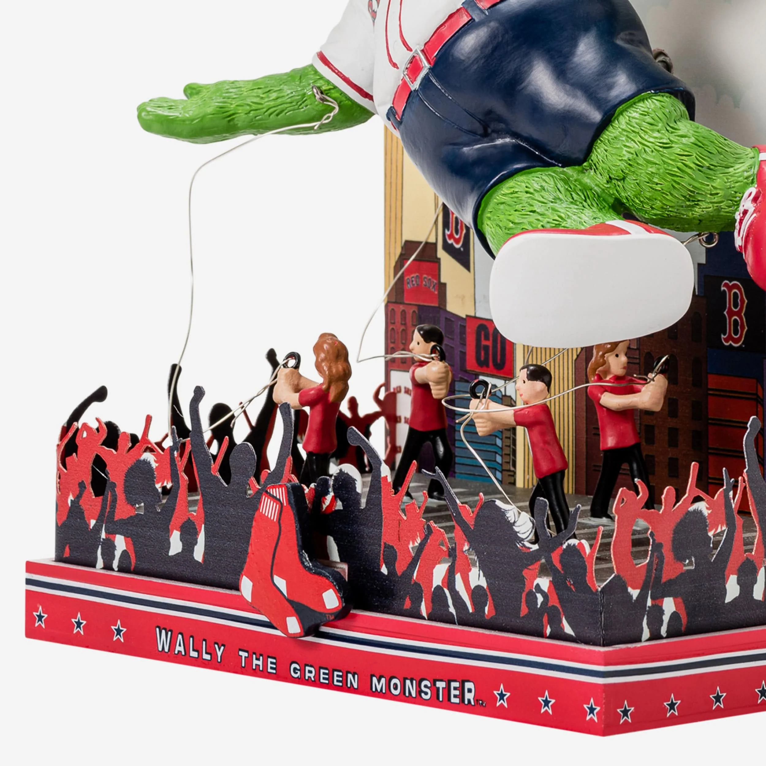 Wally The Green Monster Boston Red Sox Thanksgiving Mascot Bobblehead - Image 3