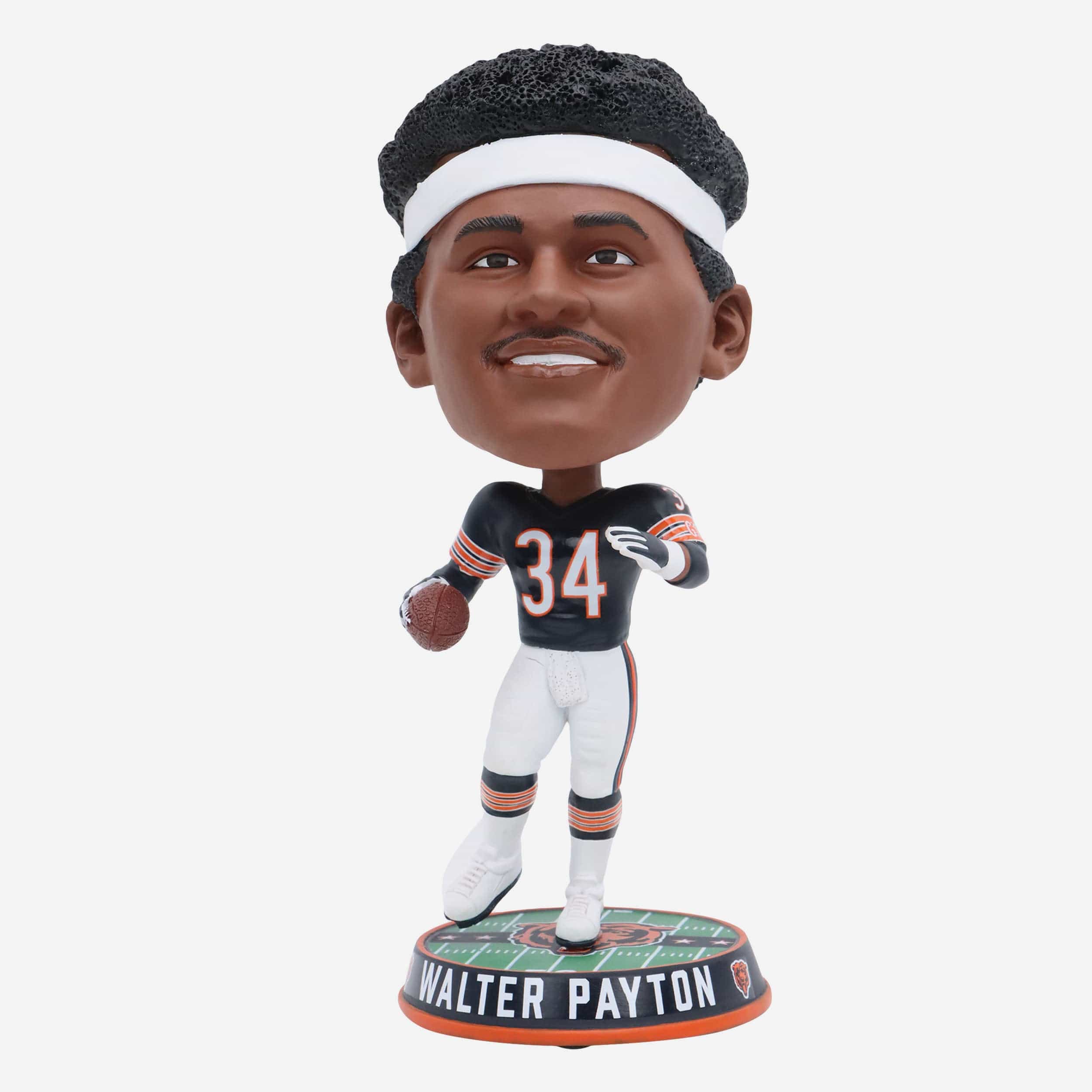 Walter Payton Chicago Bears Field Stripe Bighead Bobblehead