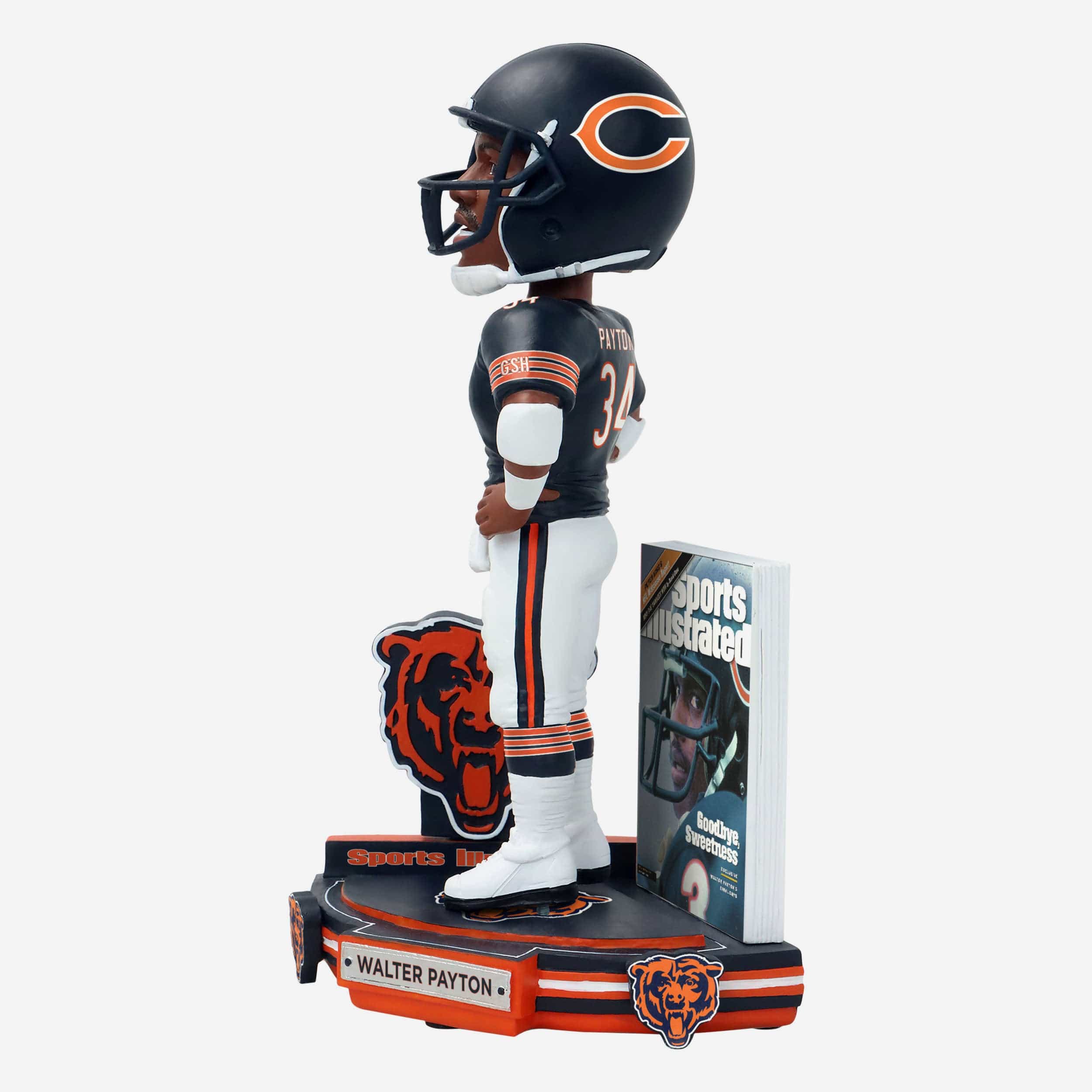 Walter Payton Chicago Bears Goodbye Sweetness Sports Illustrated Cover Bobblehead - Image 5