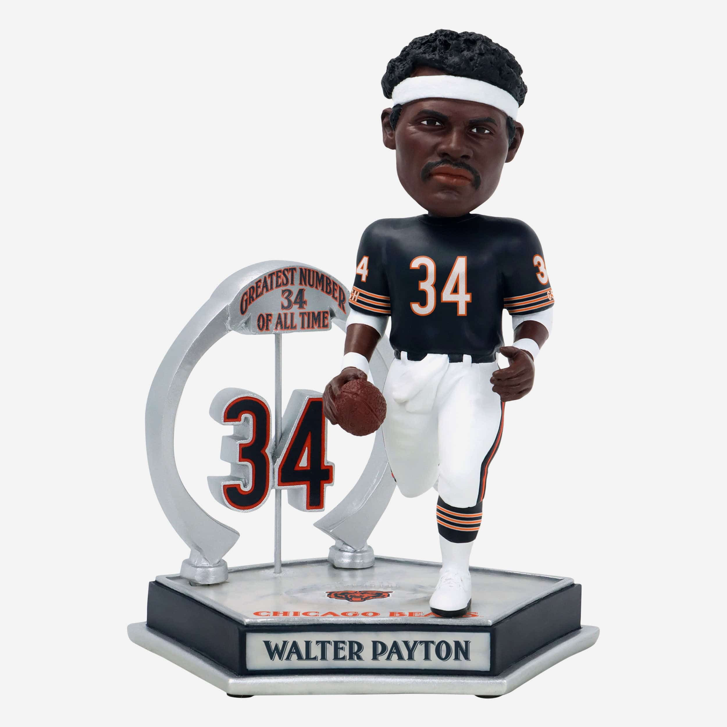 Walter Payton Chicago Bears Legendary Number 34 Bobblehead